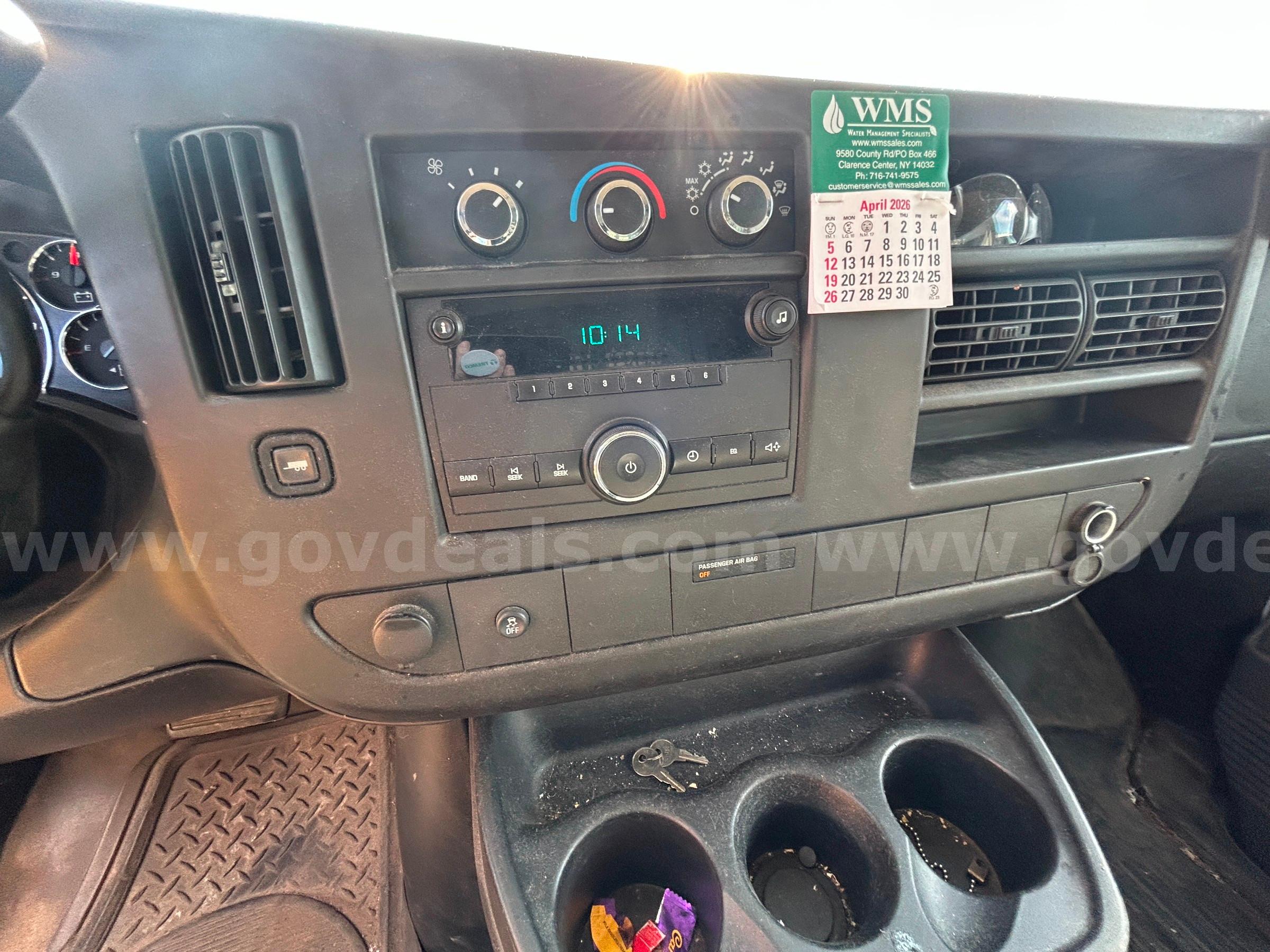 2012 Chevrolet Express Cargo Van   SEE VIDEO!! Chevrolet Express Government Surplus Auction - Photo #6