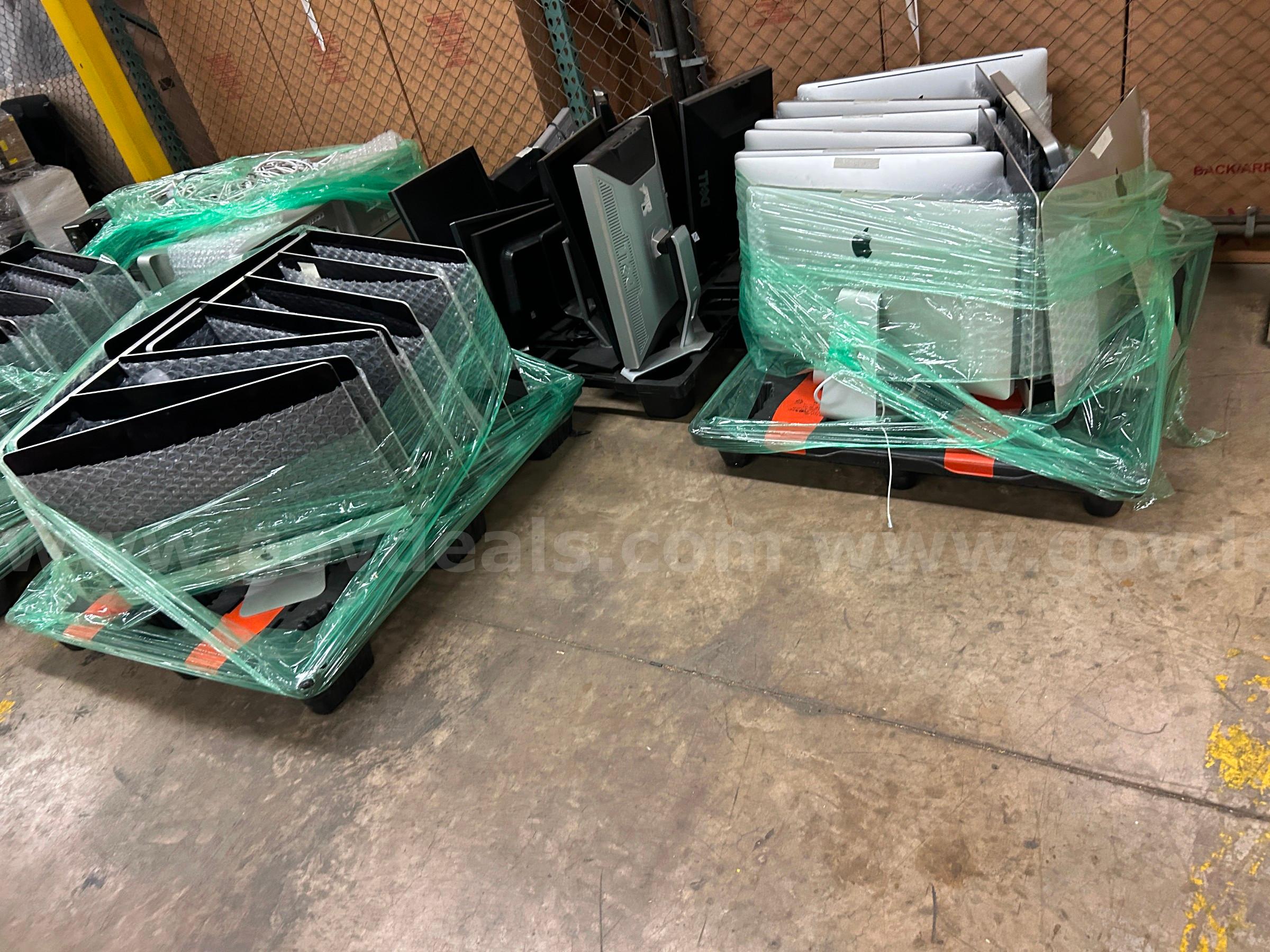 LOT of 5 Pallets of iMac Computers & Dell Computers Apple / Dell  Government Surplus Auction - Photo #3