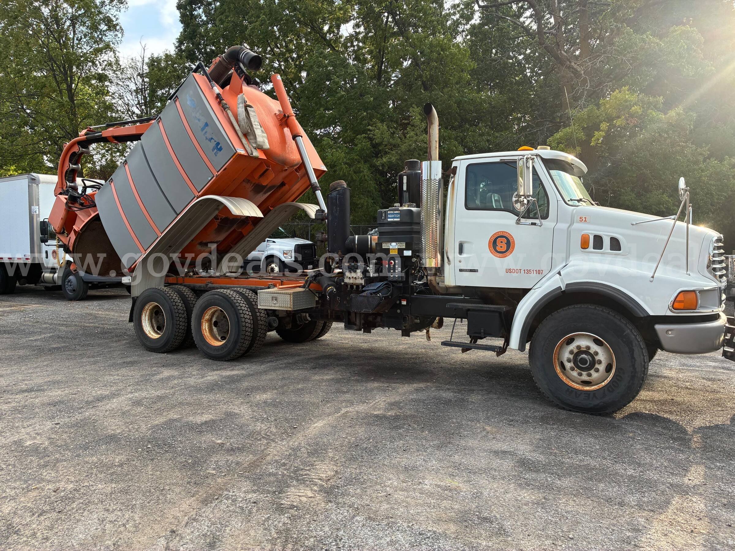 2003 Sterling LT8500 Vactor Truck  SEE VIDEO!!! Sterling LT8500 Government Surplus Auction - Photo #2