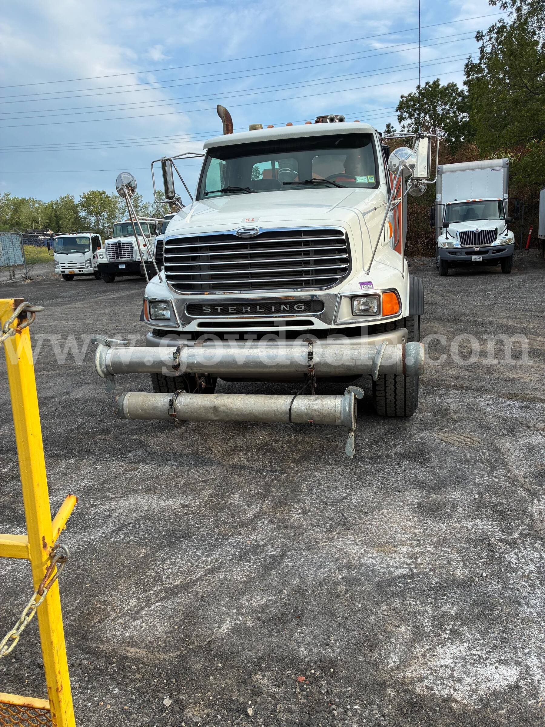 2003 Sterling LT8500 Vactor Truck  SEE VIDEO!!! Sterling LT8500 Government Surplus Auction - Photo #3
