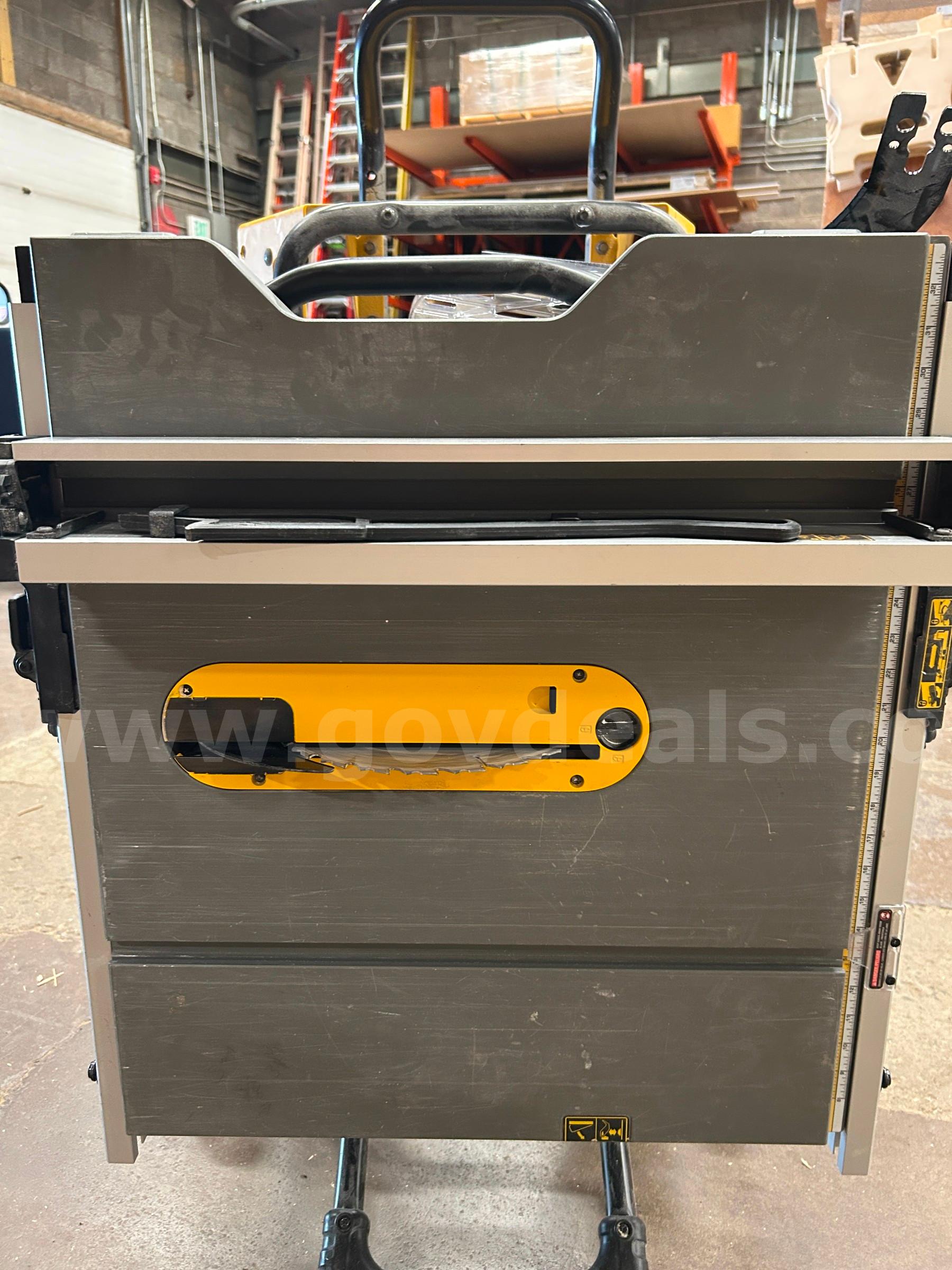 DeWalt Table Saw DeWalt  Government Surplus Auction - Photo #6