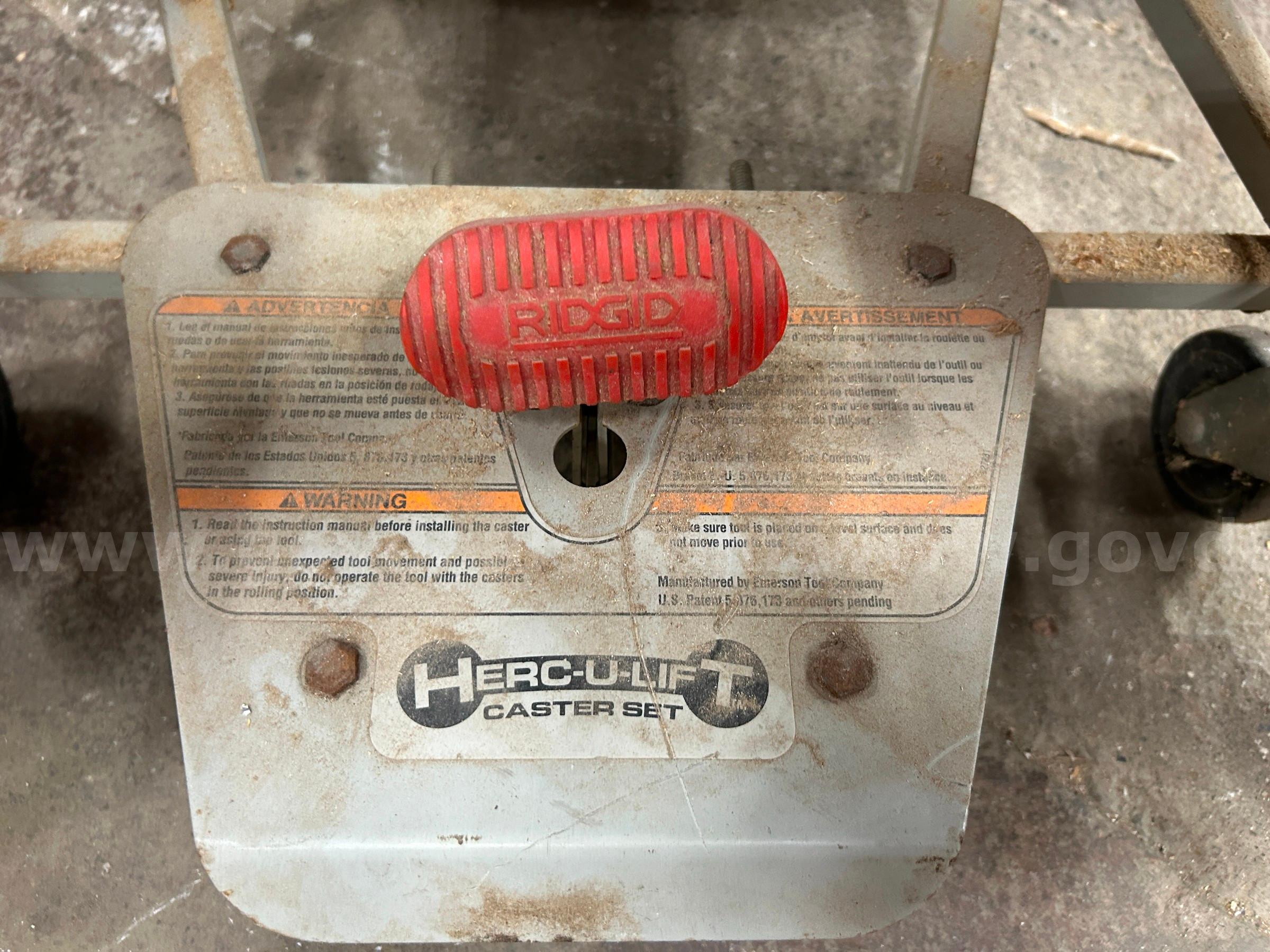 Rigid Table Saw  TS2412 1 Government Surplus Auction - Photo #6