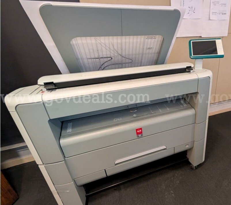 OCE Plotwave 360 Wide Format Copier/Printer/Scanner + Ink