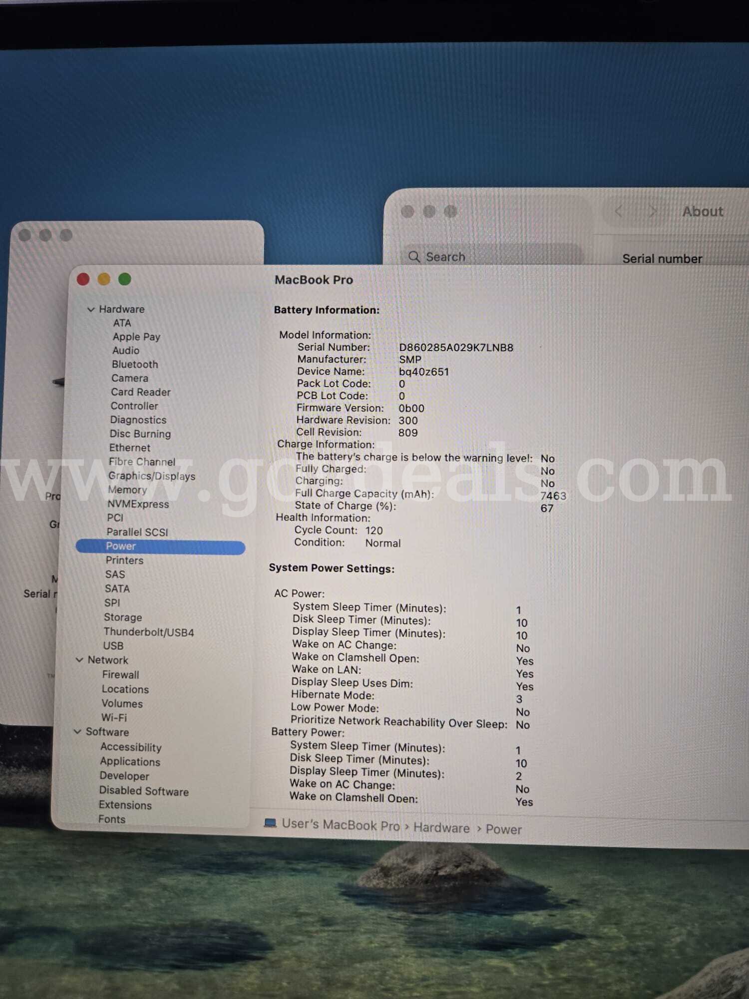 2019 Space Grey 16" MacBook Pro / Intel i9 Processor / 32 GB RAM / 1000 GB Storage Apple MacBook Pro Government Surplus Auction - Photo #3