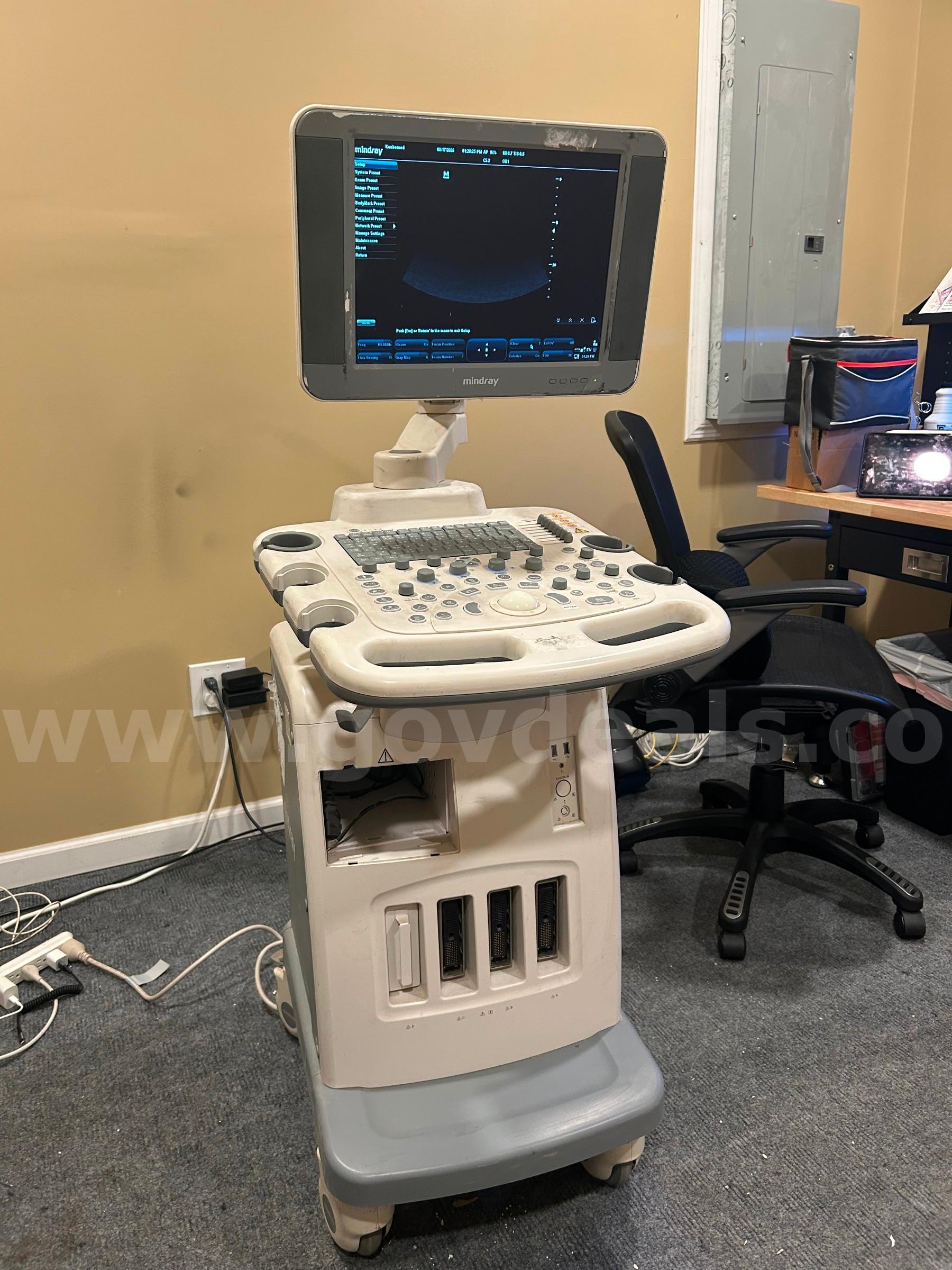MINDRAY DC-T6 ULTRASOUND SN:PM-24000657