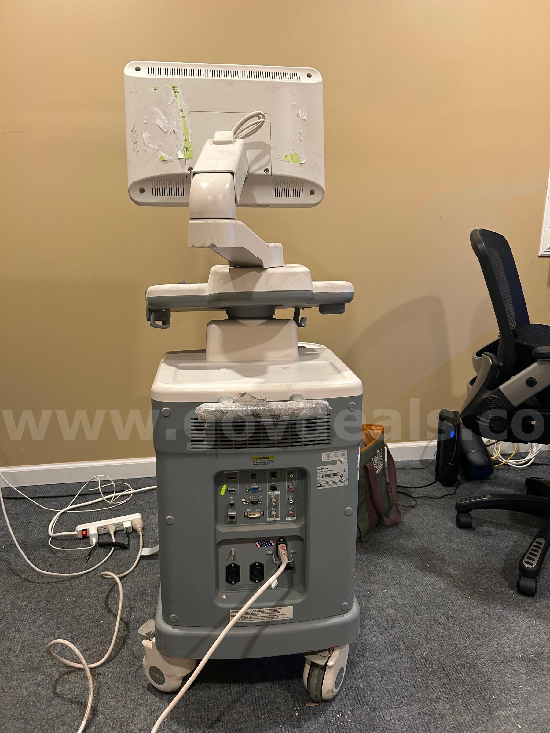 MINDRAY DC-T6 ULTRASOUND SN:PM-24000657 MINDRAY DC-T6 Government Surplus Auction - Photo #3
