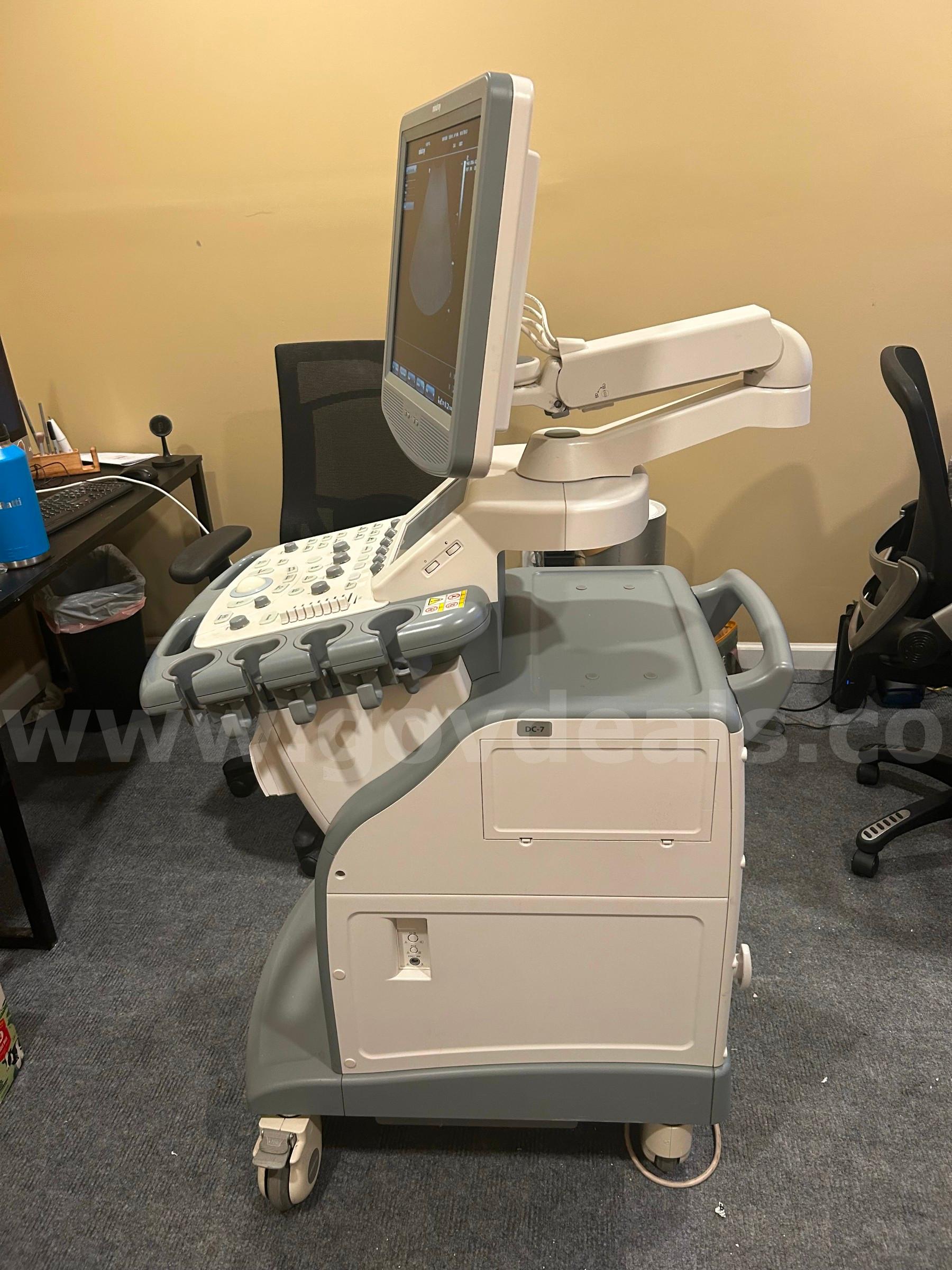 MINDRAY DC-7 ULTRASOUND SN:MX-16002192 MINDRAY DC-7 Government Surplus Auction - Photo #4