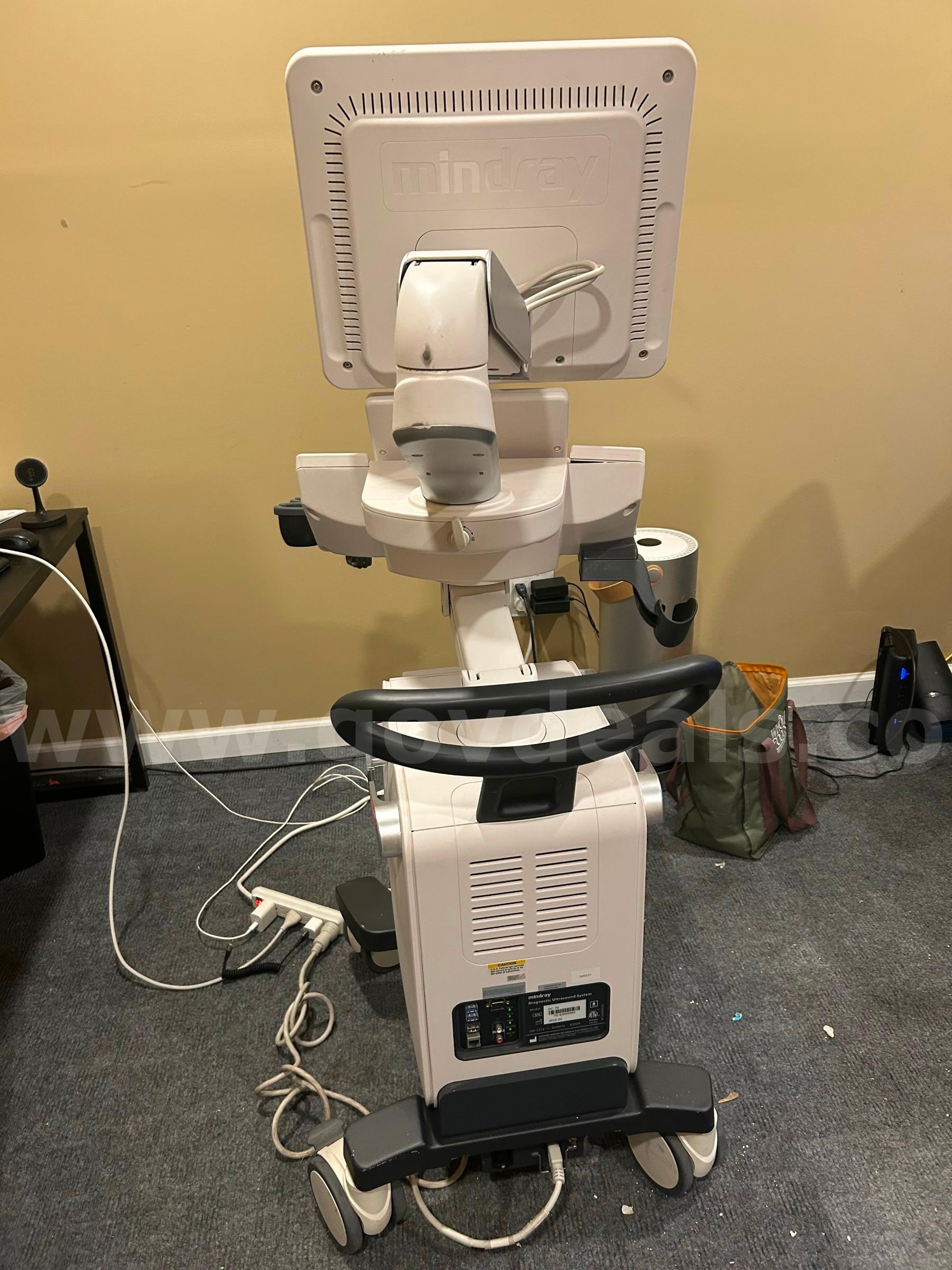 MINDRAY DC-70 ULTRASOUND SN:7G-62000945 MINDRAY DC-70 Government Surplus Auction - Photo #3