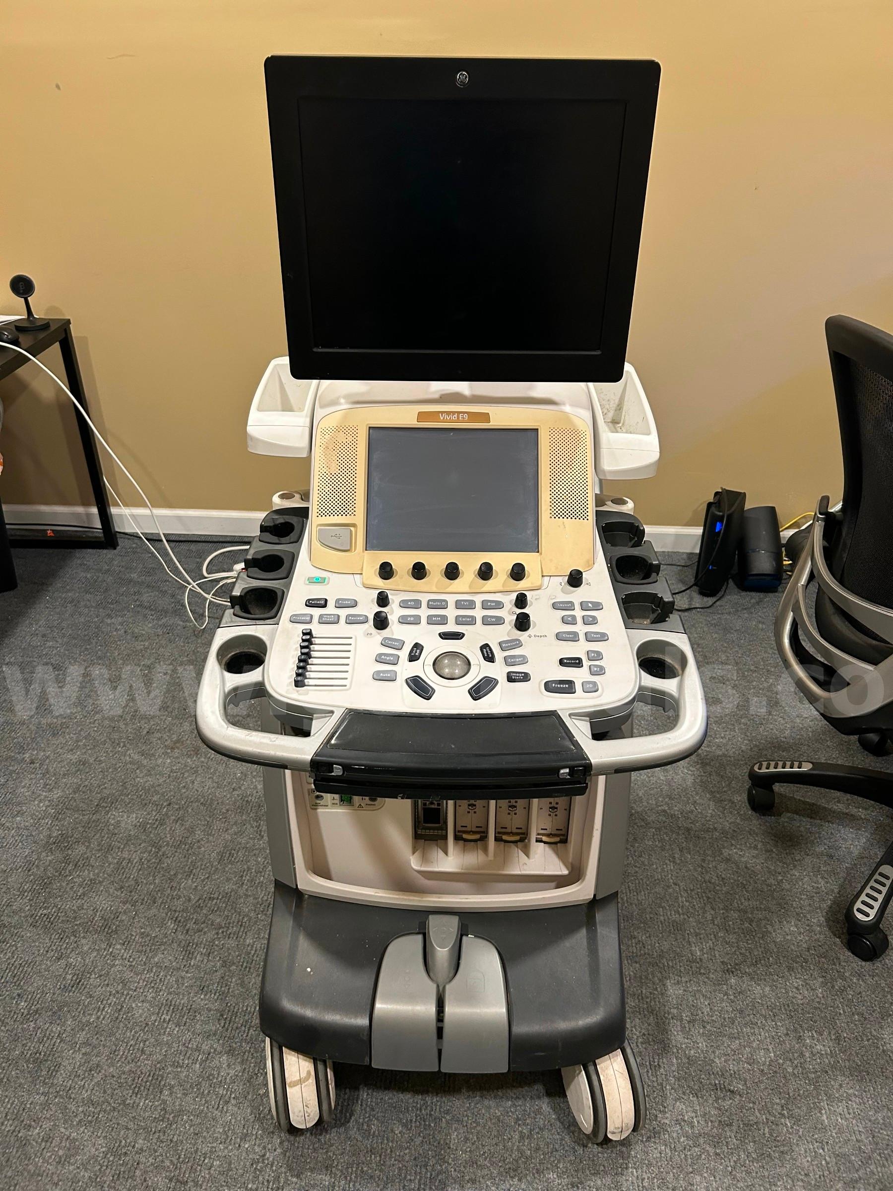 GE VIVID E9 ULTRASOUND SN:VE94506 GE VIVID E9 Government Surplus Auction - Primary Photo