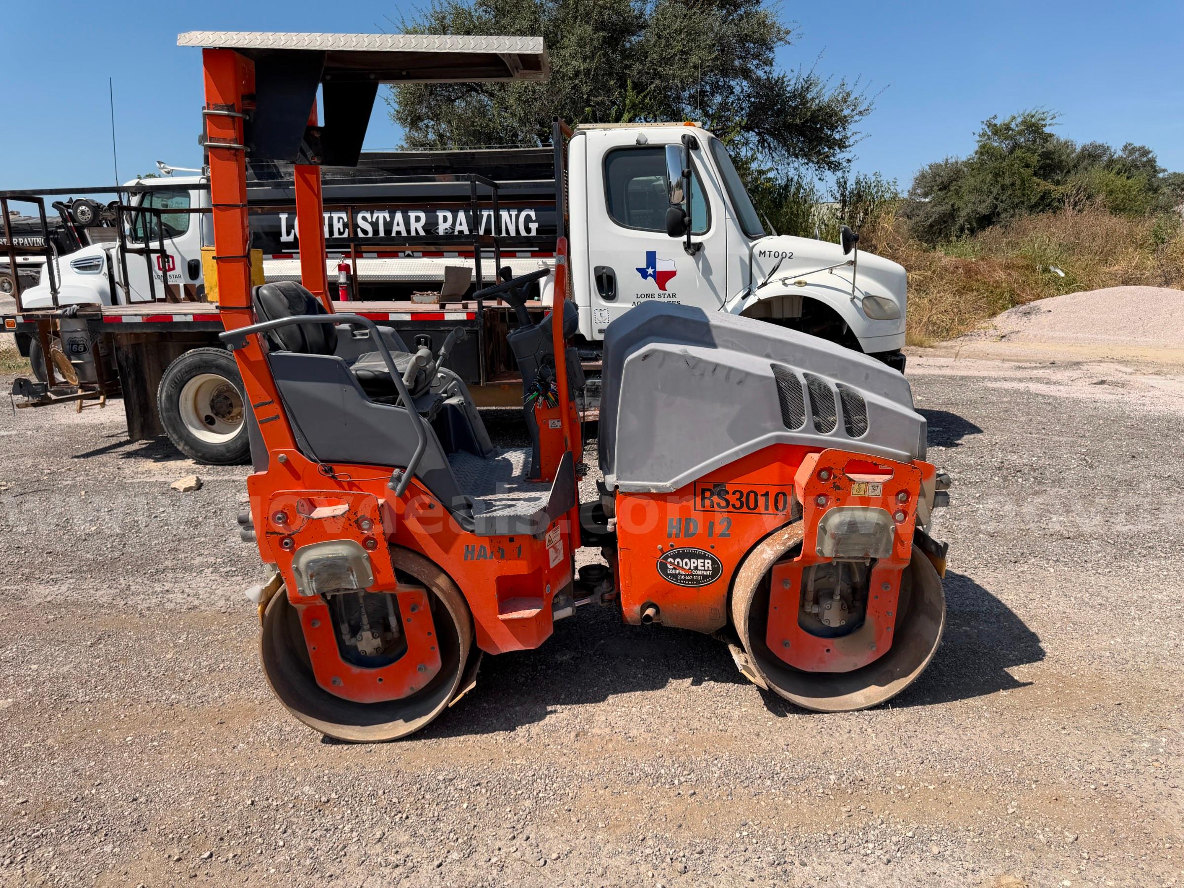 2013 Hamm HD 12 Double Drum Roller Hamm HD 12 Government Surplus Auction - Photo #4