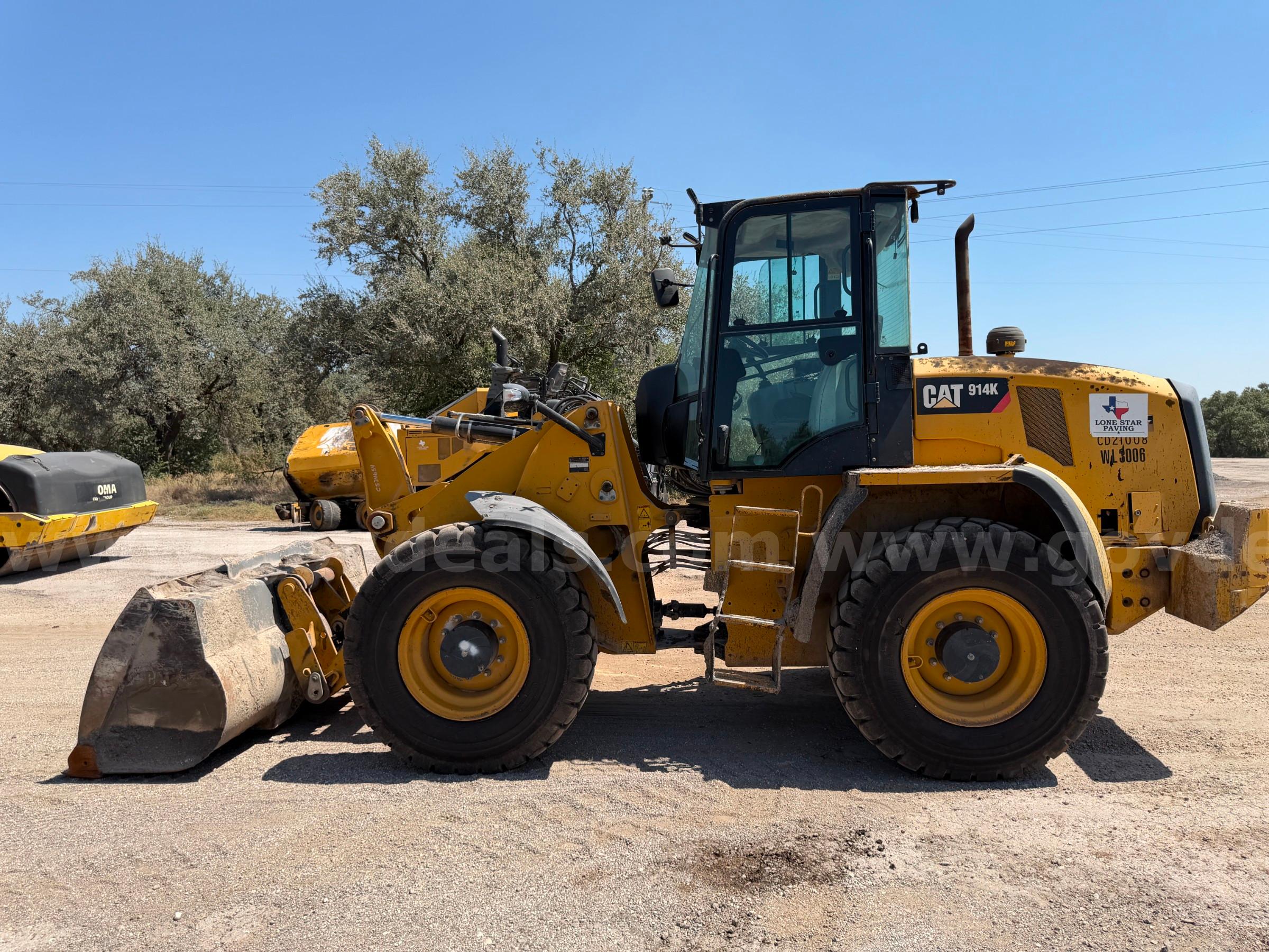 2015 Caterpillar 914K Wheel Loader Caterpillar 914K Government Surplus Auction - Photo #5