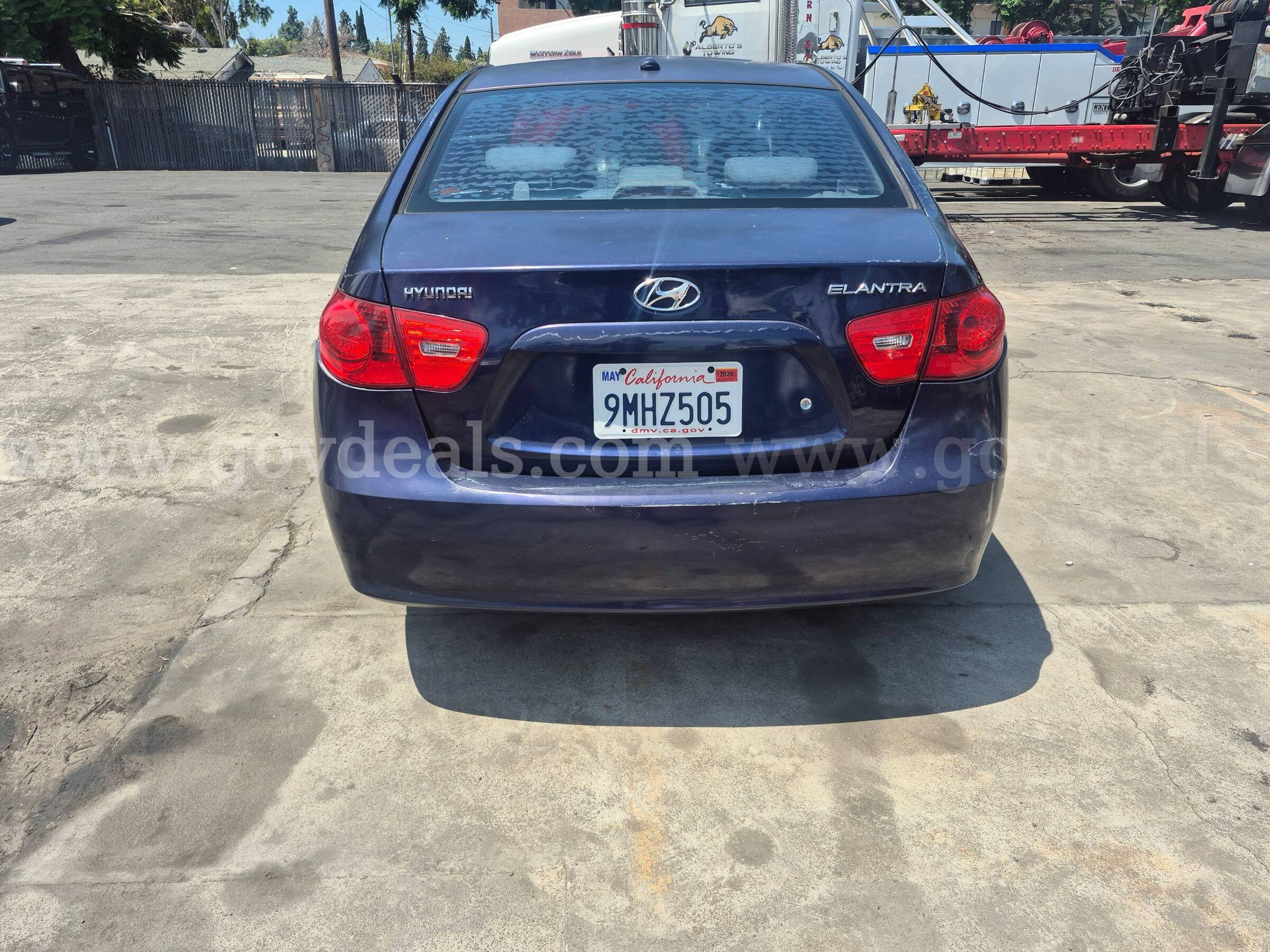 2008 Hyundai Elantra SE Hyundai Elantra Government Surplus Auction - Photo #4