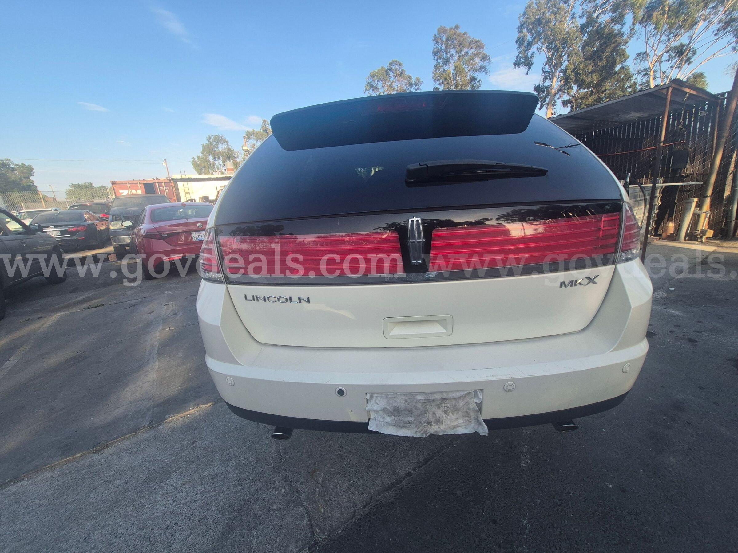 2007 Lincoln MKX Lincoln MKX Government Surplus Auction - Photo #4