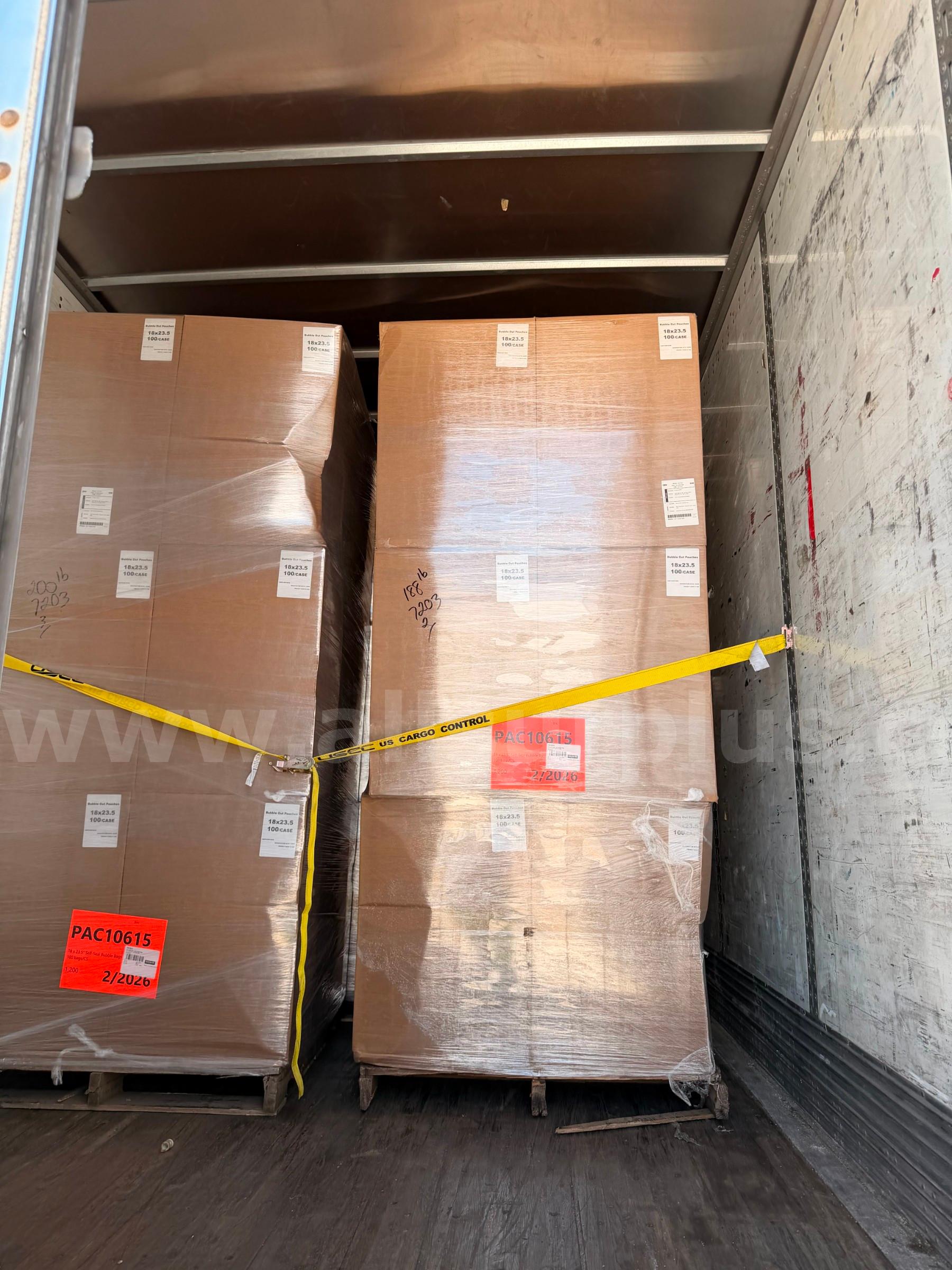 Bubble Out Pouches 8x11.5 inch, full pallet NA NA Government Surplus Auction - Photo #3