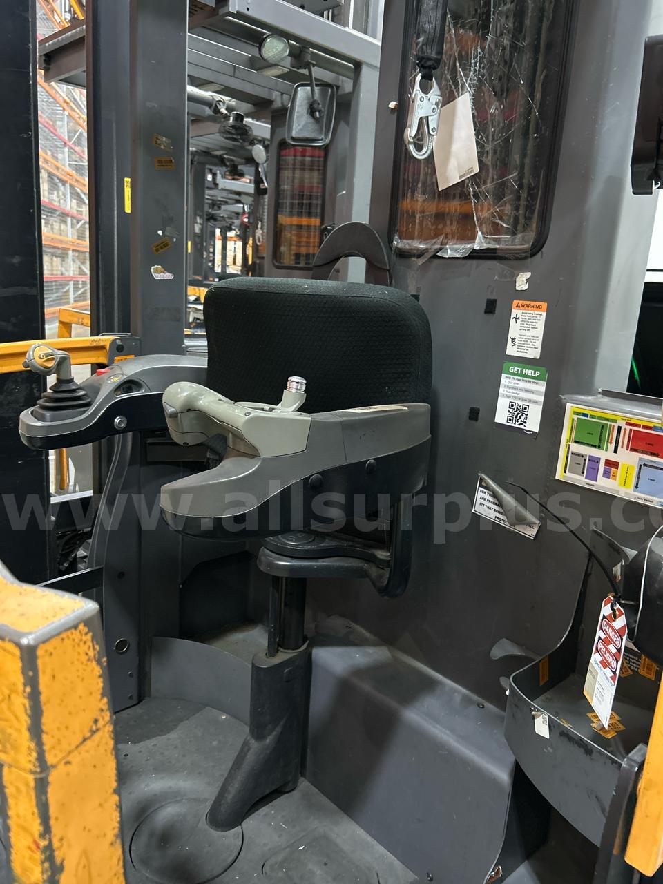 Crown TSP 7000 Series Electric VNA Turret Stockpicker Crown 7000 Government Surplus Auction - Photo #6