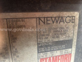 Light Towers / Light Tower Generators NEWAGE STAMFORD BCX1164R1B Government Surplus Auction - Photo #4