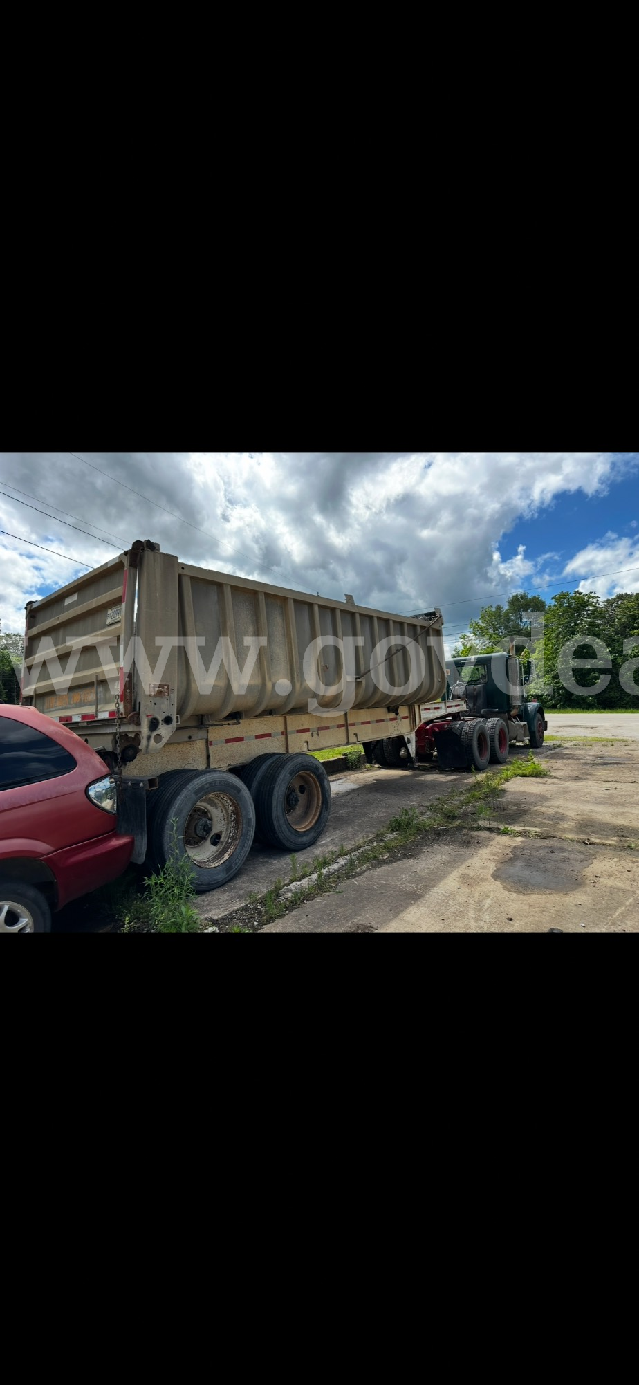 1968 fruehauf end dump trailer Fruehauf Full frame Government Surplus Auction - Photo #5