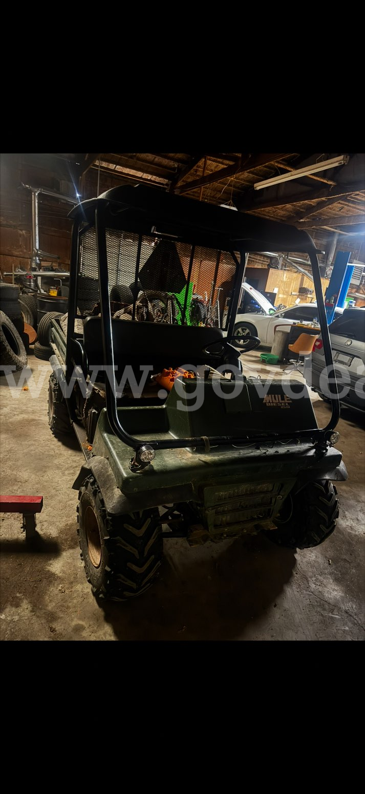 2000 Kawasaki mule 2510 4x4 diesel Kawasaki 2510 Government Surplus Auction - Photo #2