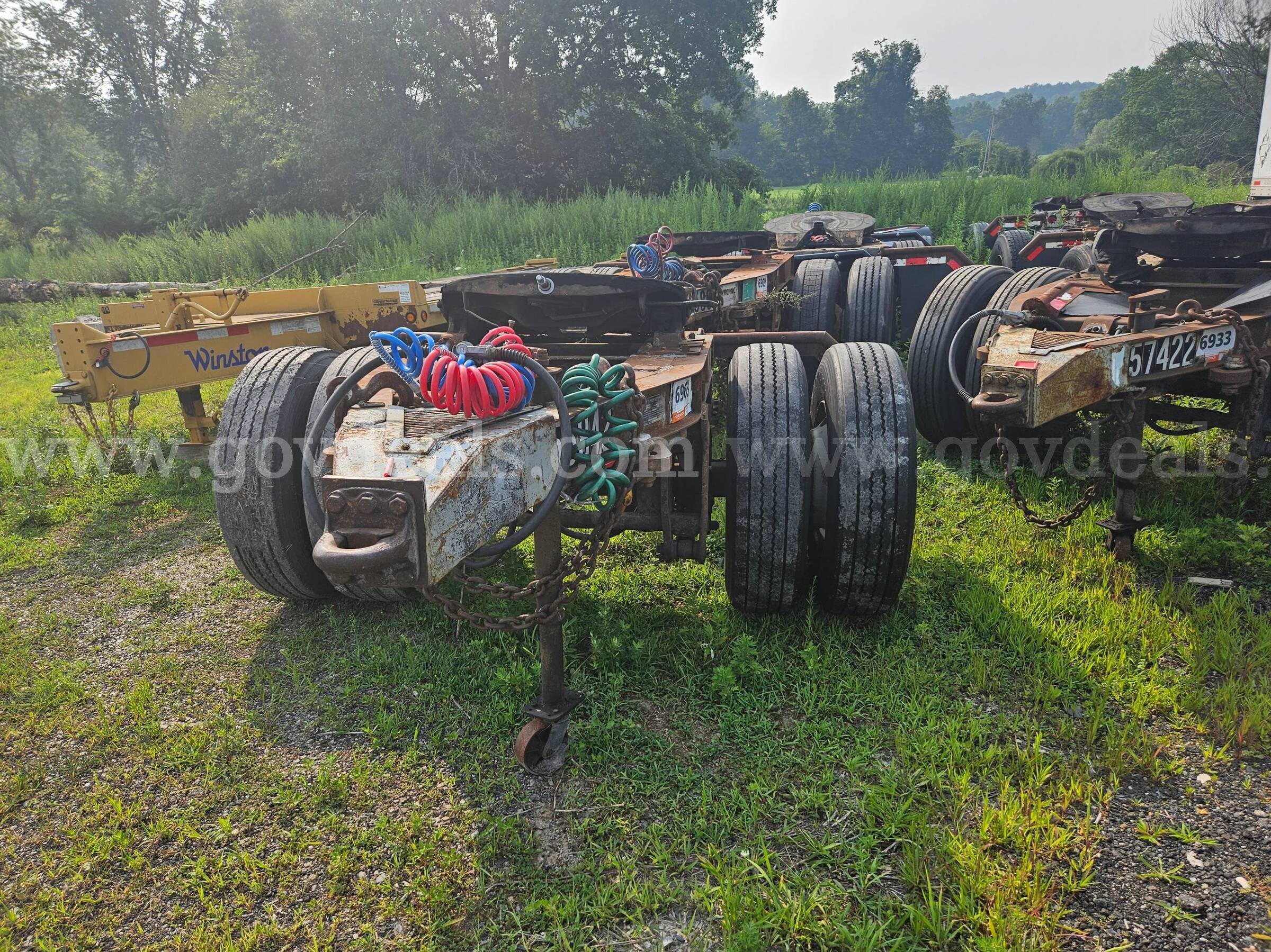 Single Axle Trailer Dollies