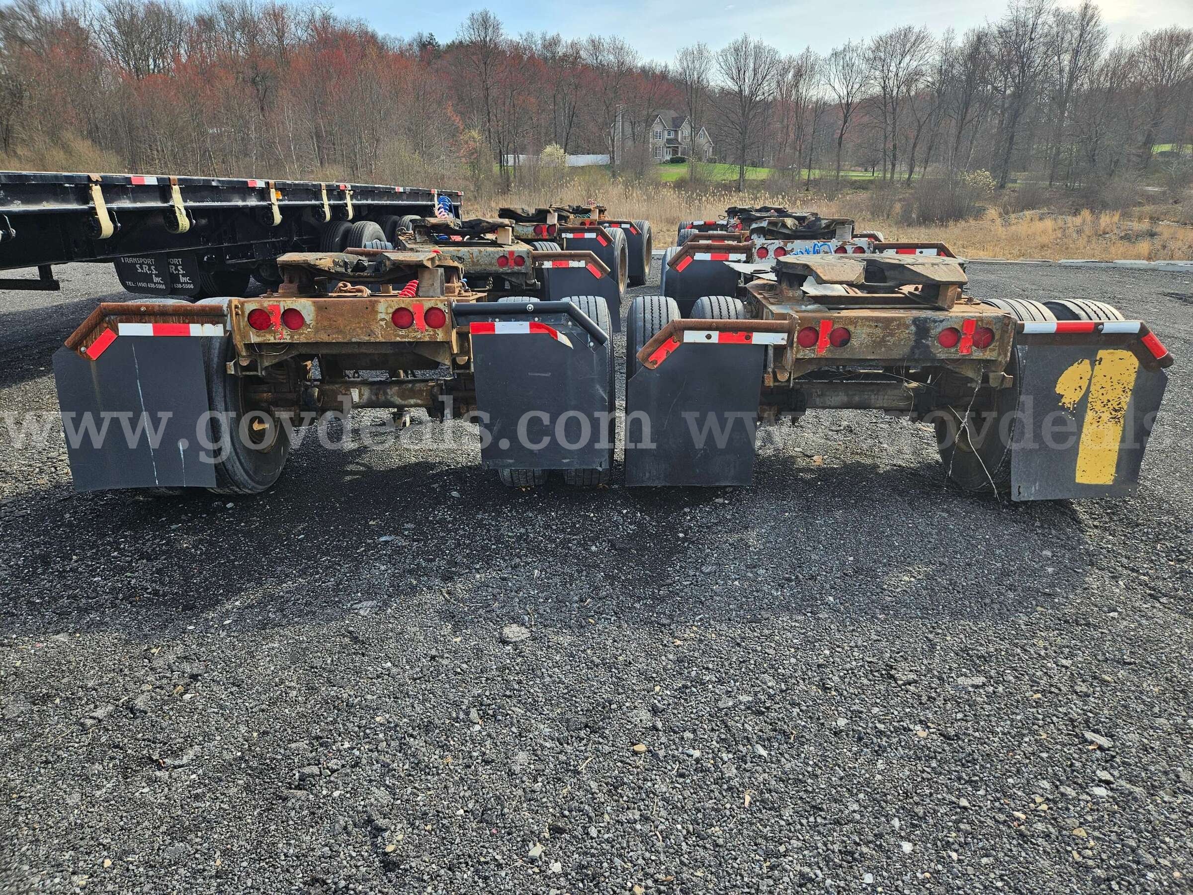 Single Axle Trailer Dollies Fruehauf  Government Surplus Auction - Photo #6