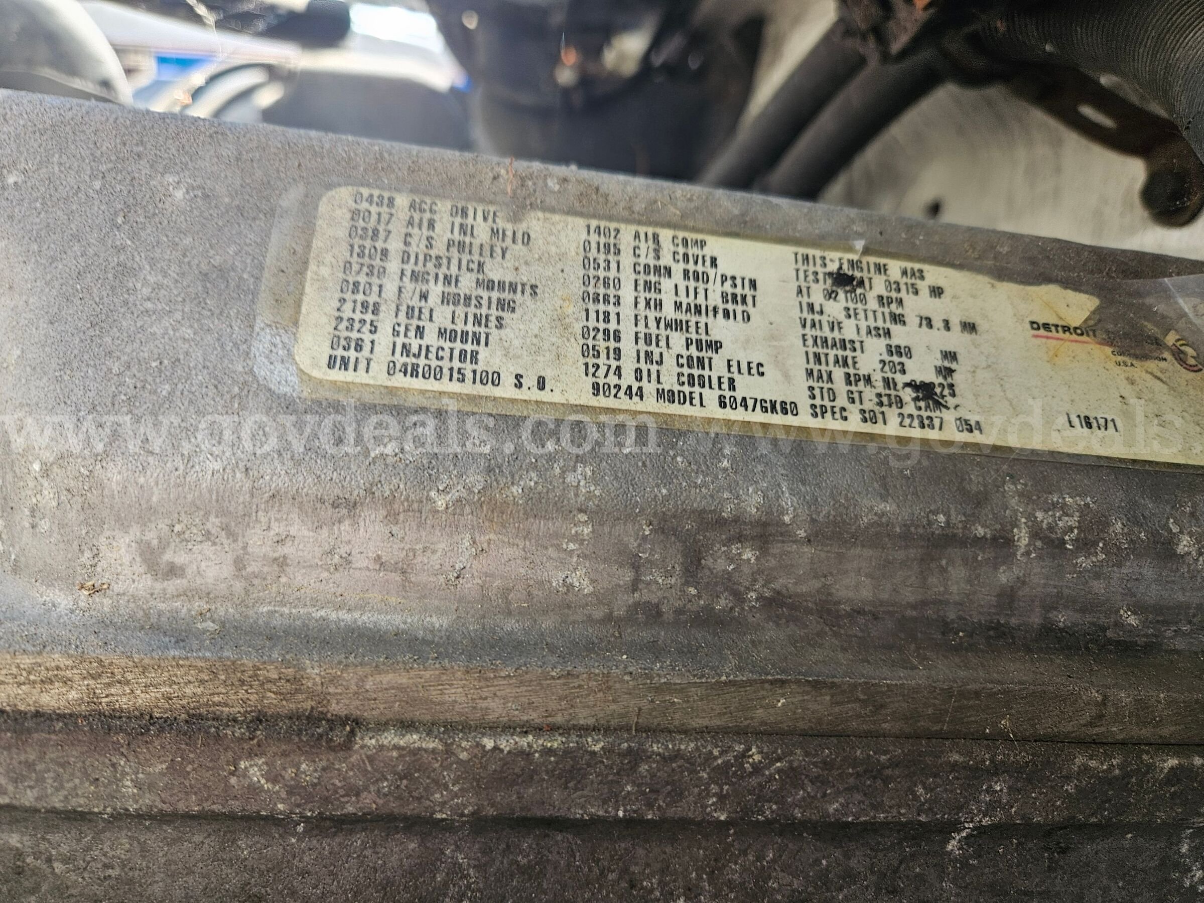 1999 Freightliner FL106 Freightliner FL106 Government Surplus Auction - Photo #3
