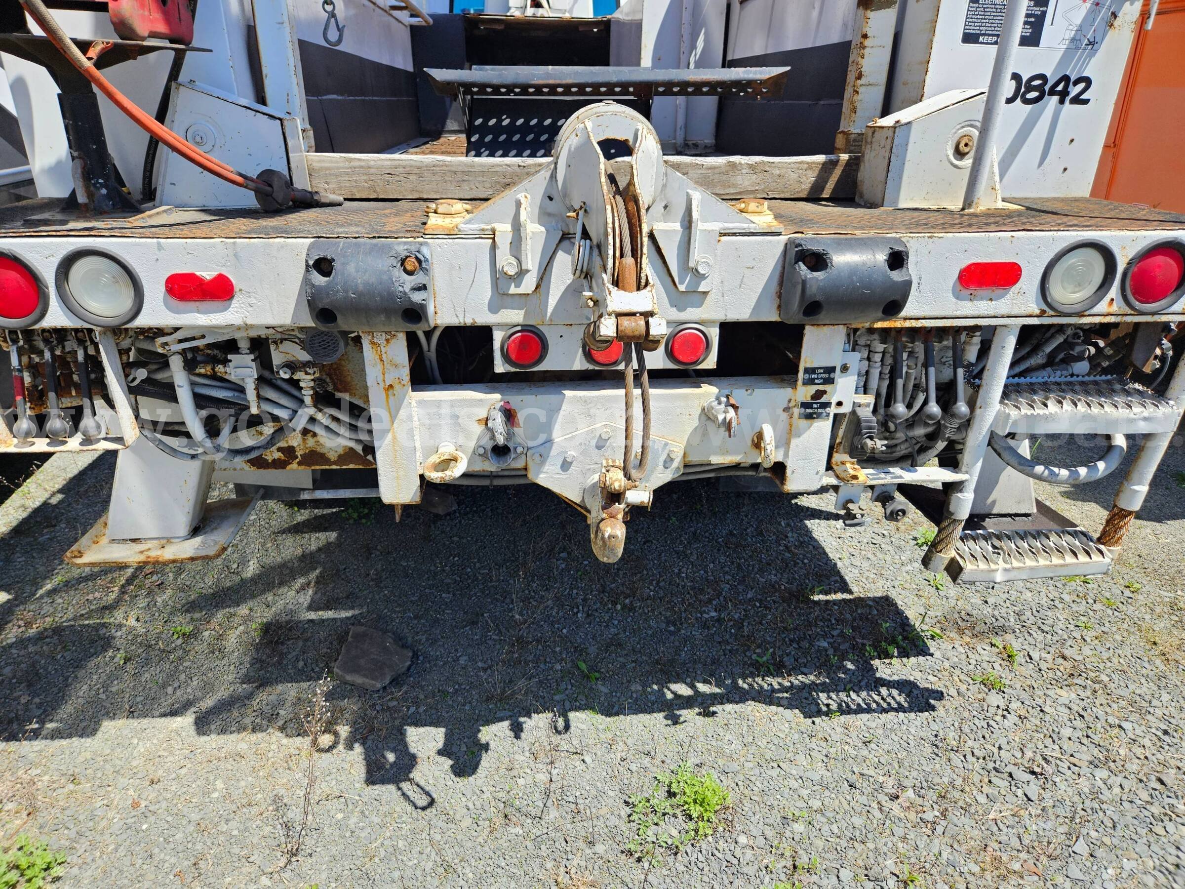 1995 International 4900 International 4900 Government Surplus Auction - Photo #4