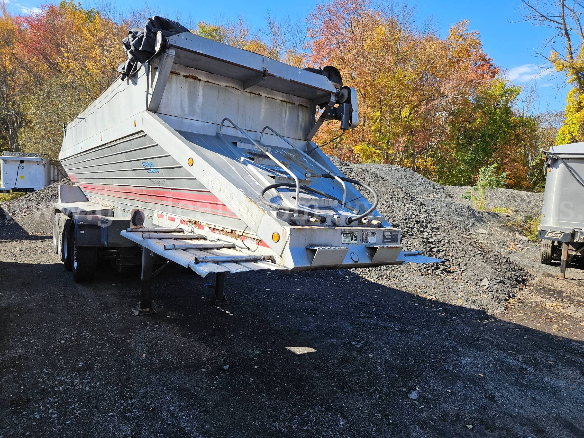 (3) Flowboy Live Bottom Trailers Flow Boy MFG Live Bottom Trailer Government Surplus Auction - Photo #4