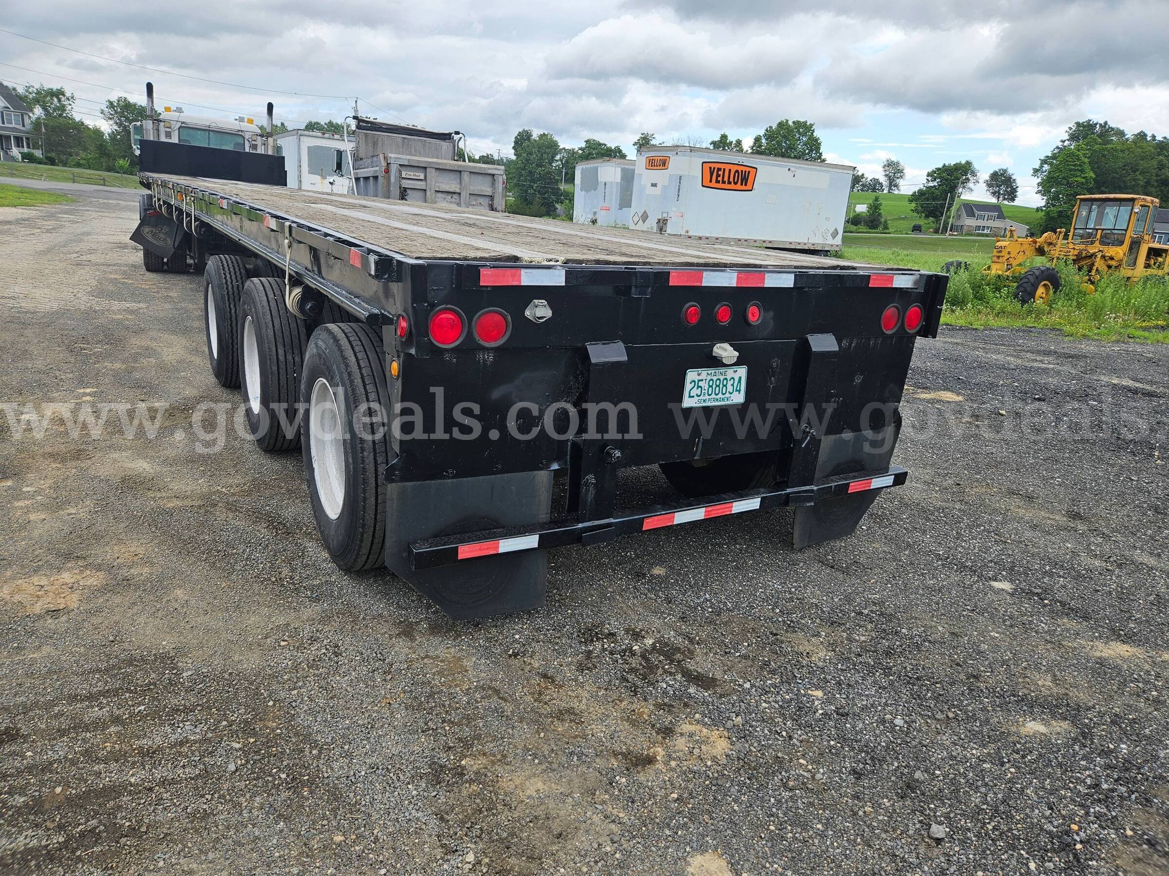 1999 Kalyn Siebert 48FT Tri Axle Extendable Flatbed to 70FT Kalyn Siebert Extendable 70FT Government Surplus Auction - Photo #5