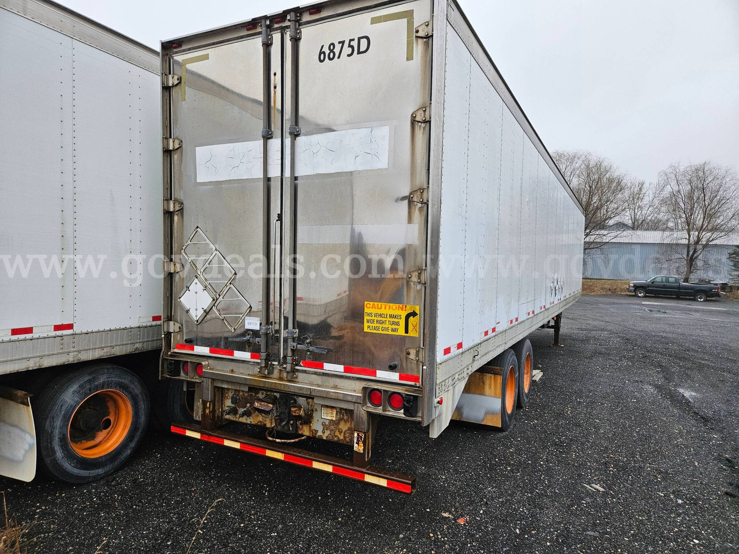 2005 Great Dane 48FT X 102IN Dry Van Trailer Great Dane 102IN Government Surplus Auction - Photo #2