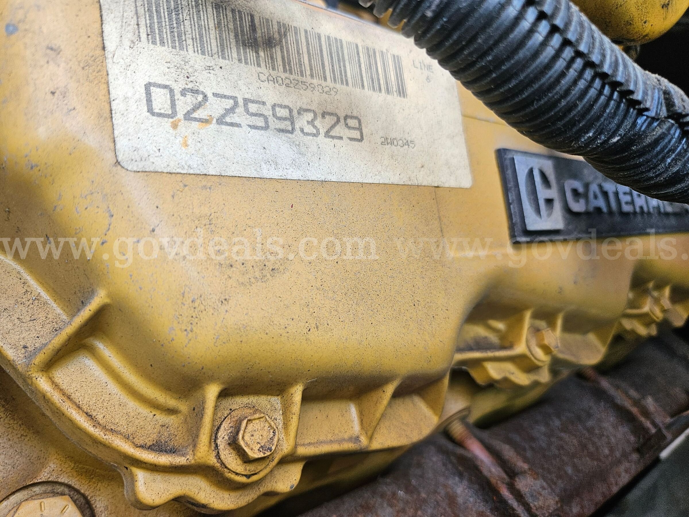 Caterpillar 3208T 250 Horsepower Turbo Diesel Engine Caterpillar 3208T Government Surplus Auction - Photo #4