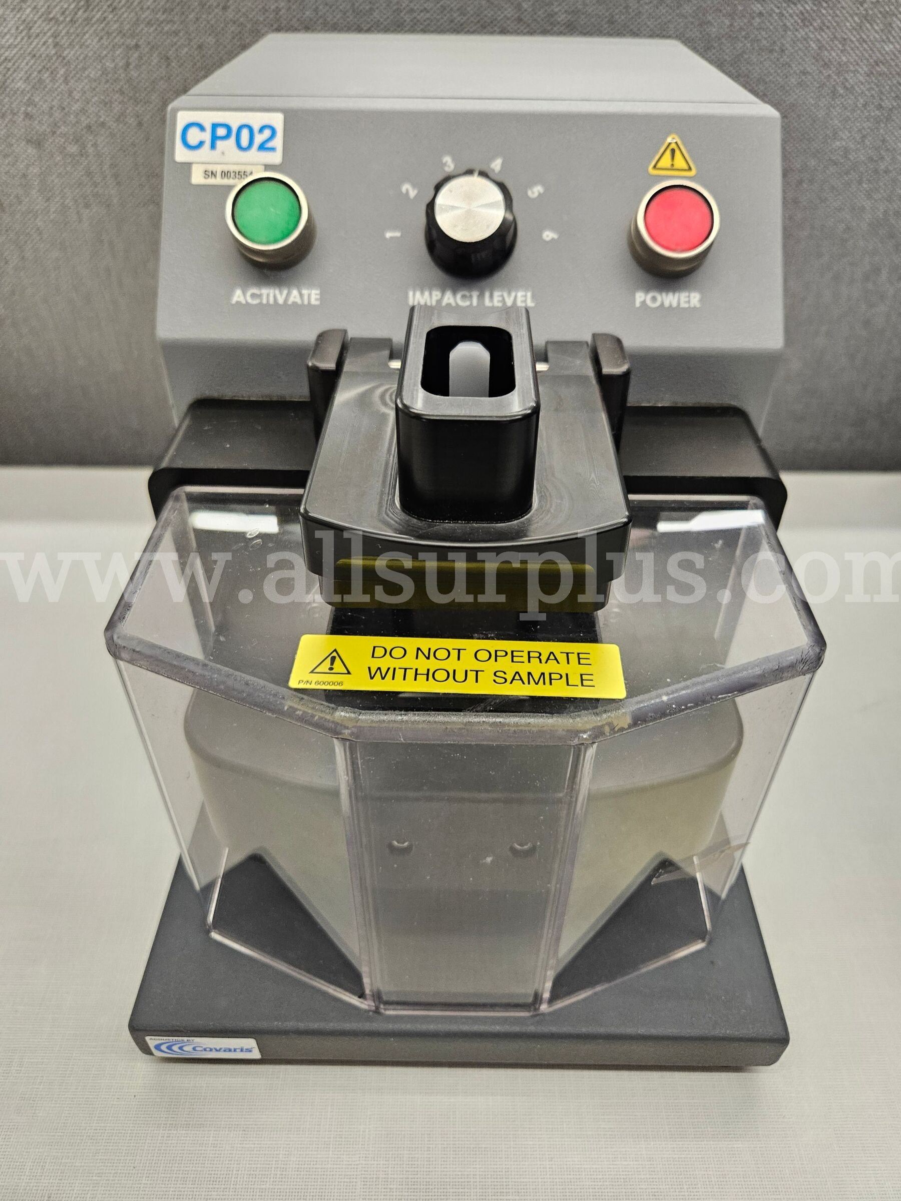Covaris Cp02 CryoPulverizer 61010-1