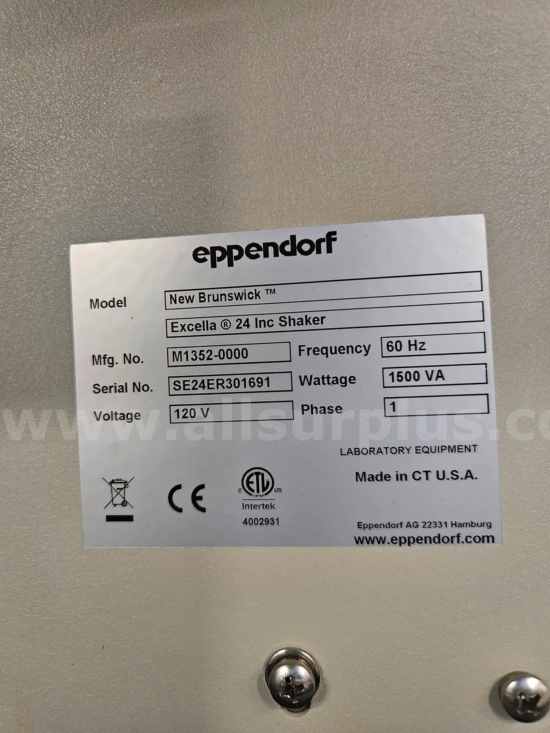 Eppendorf Excella 24 Incubator Shaker Eppendorf New Brunswick M1352-0000 Government Surplus Auction - Photo #5