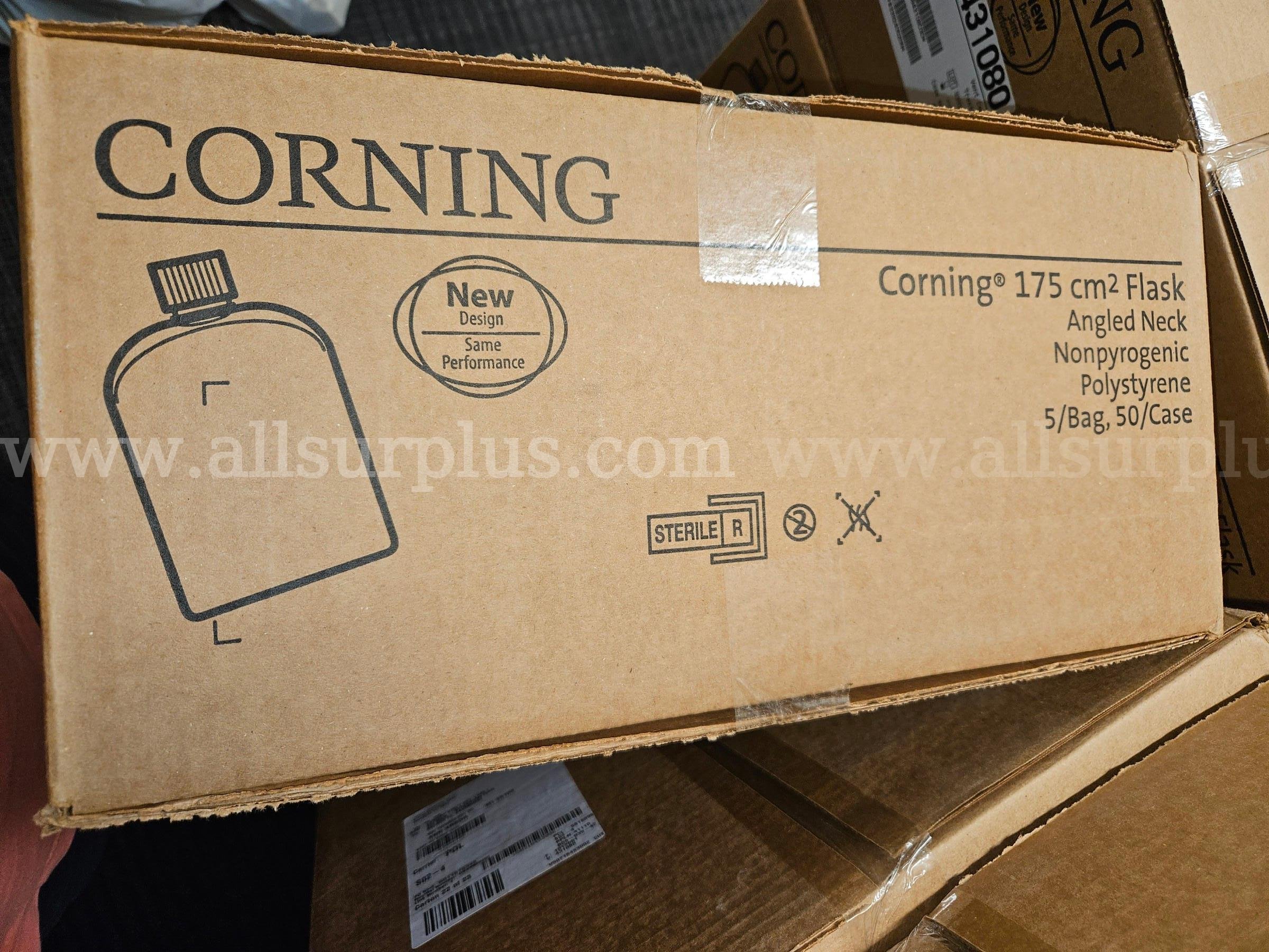 Corning Cell Culture Flask 175cm2 (130 Cases 50ct/each) Corning 130 Government Surplus Auction - Photo #2