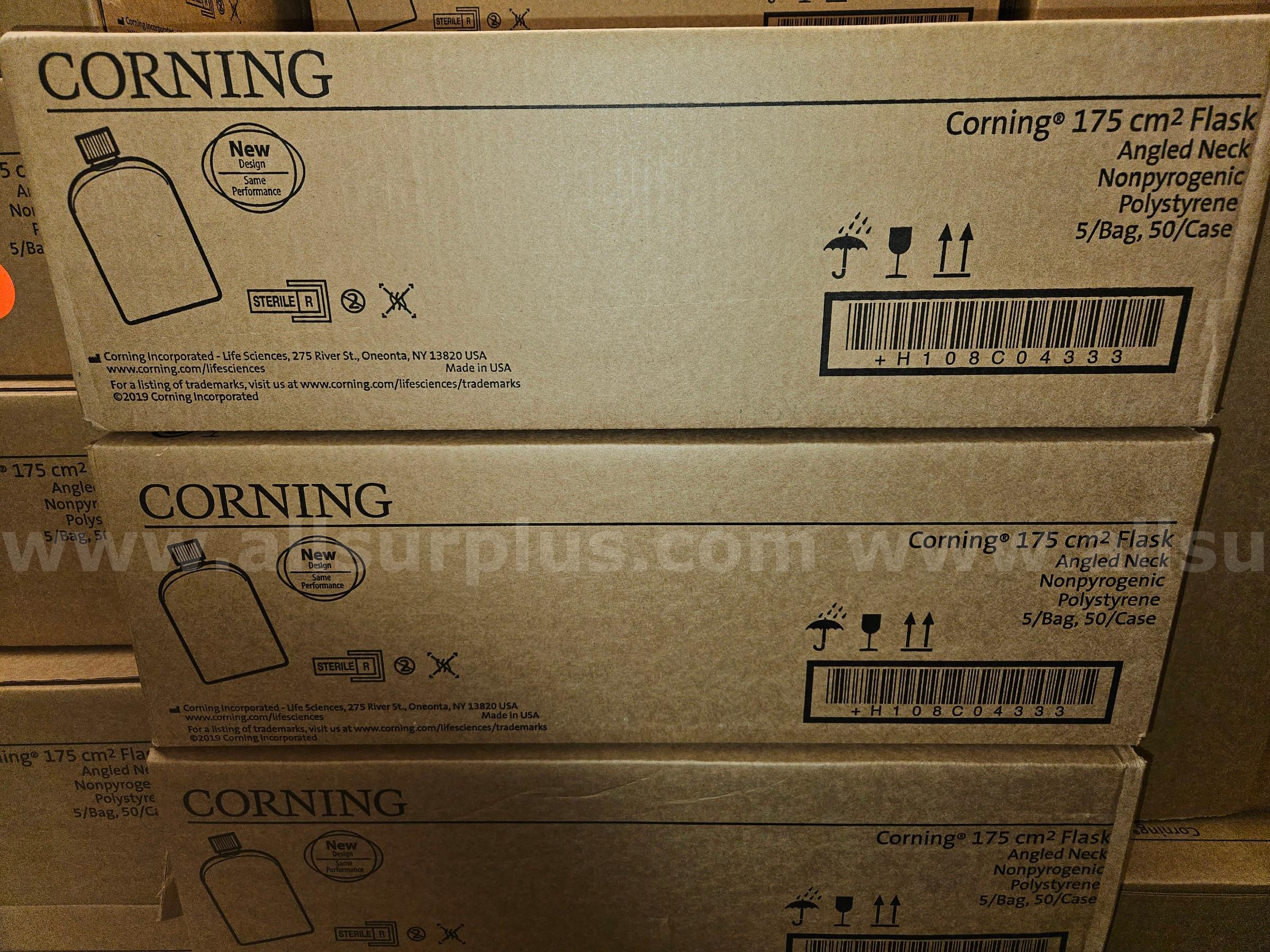 Corning Cell Culture Flask 175cm2 (130 Cases 50ct/each) Corning 130 Government Surplus Auction - Photo #4