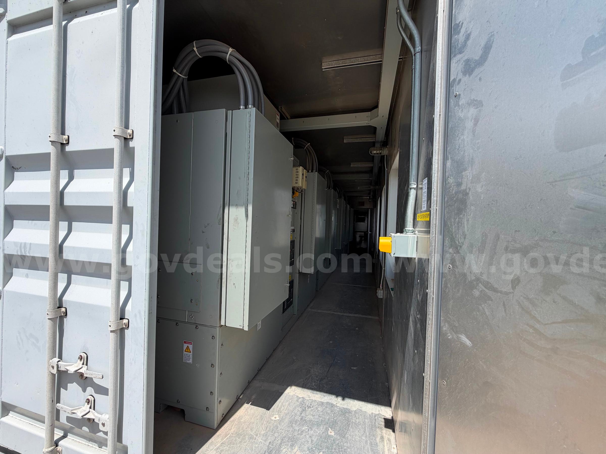 S&C electric E-House containers 15 Mva with Sqaure D Masterpact Breakers