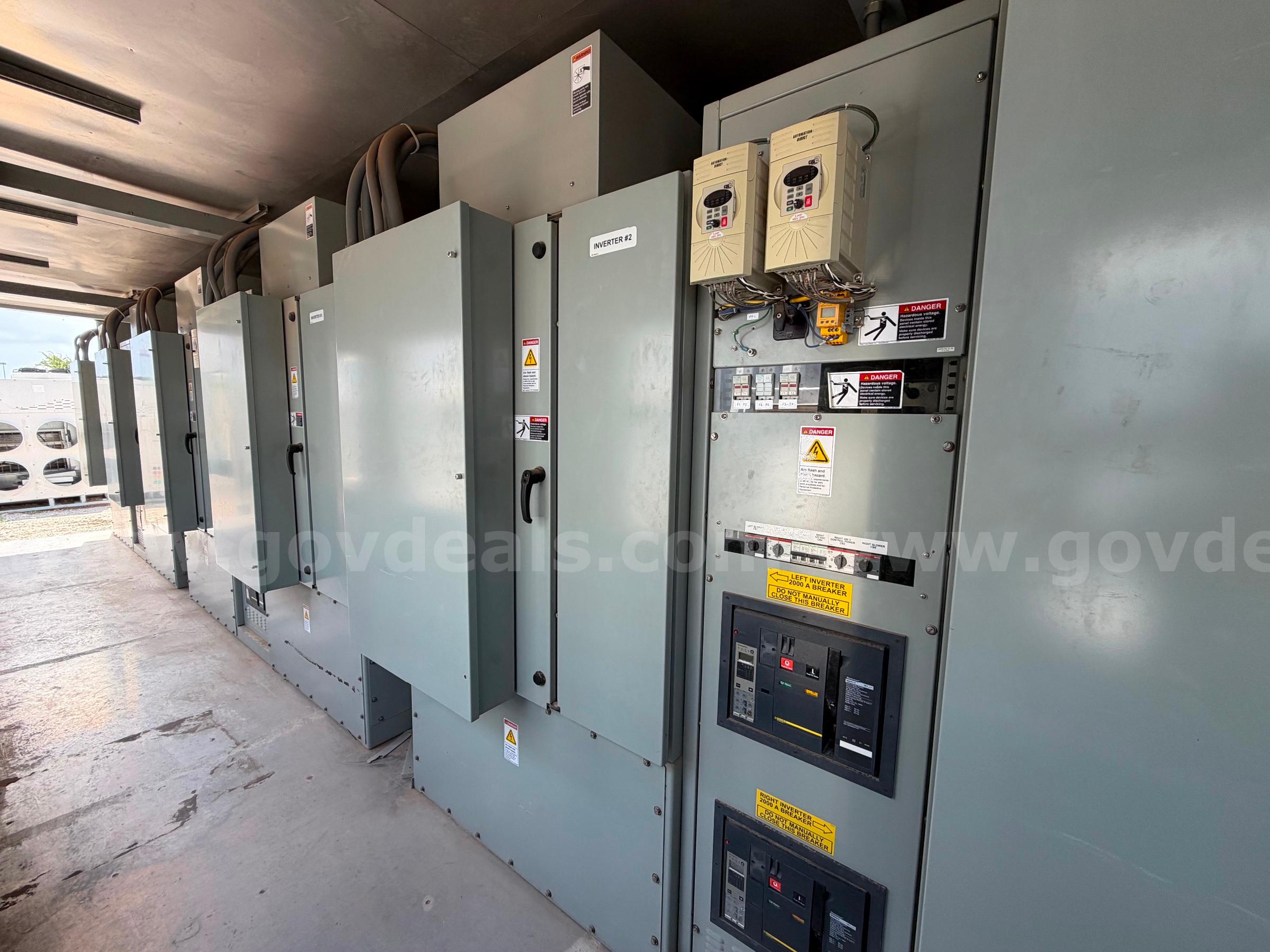 S&C electric E-House containers 15 Mva with Sqaure D Masterpact Breakers S&C electric  Government Surplus Auction - Photo #3