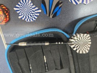 Case of 3 electronic game darts and extra flights unknown  Government Surplus Auction - Photo #2