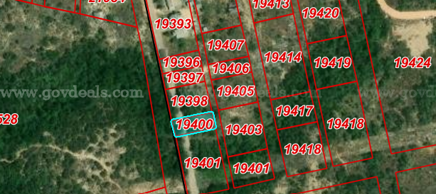 7,000 sqft Vacant Lot Colorado City TX Chevrolet Colorado Government Surplus Auction - Photo #6