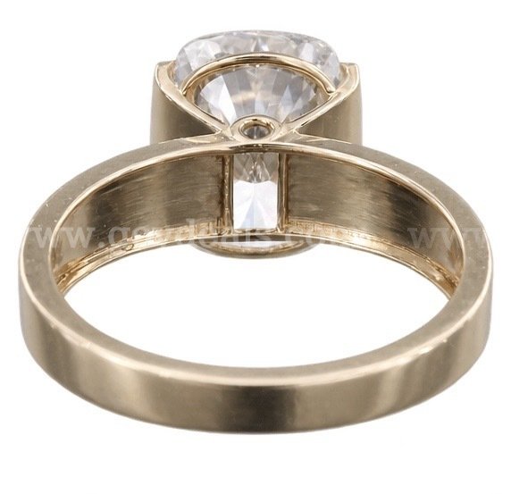 3.06 Carat EVVS 14K Gold Lab Diamond Ring with IGI Certificate   Government Surplus Auction - Photo #4
