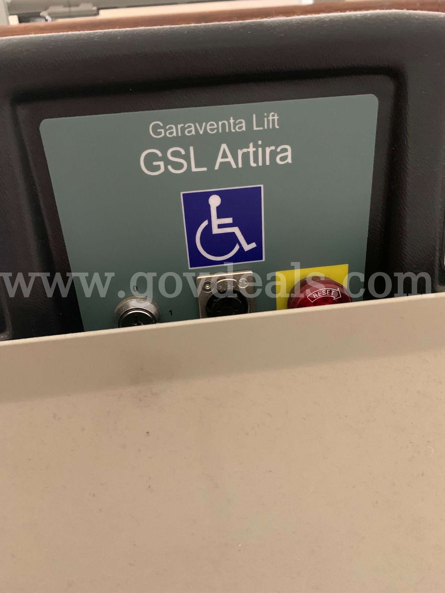 Garaventa GSL Artira Inclined Platform Wheelchair Lift Garaventa Lift GSL Artira Government Surplus Auction - Photo #2
