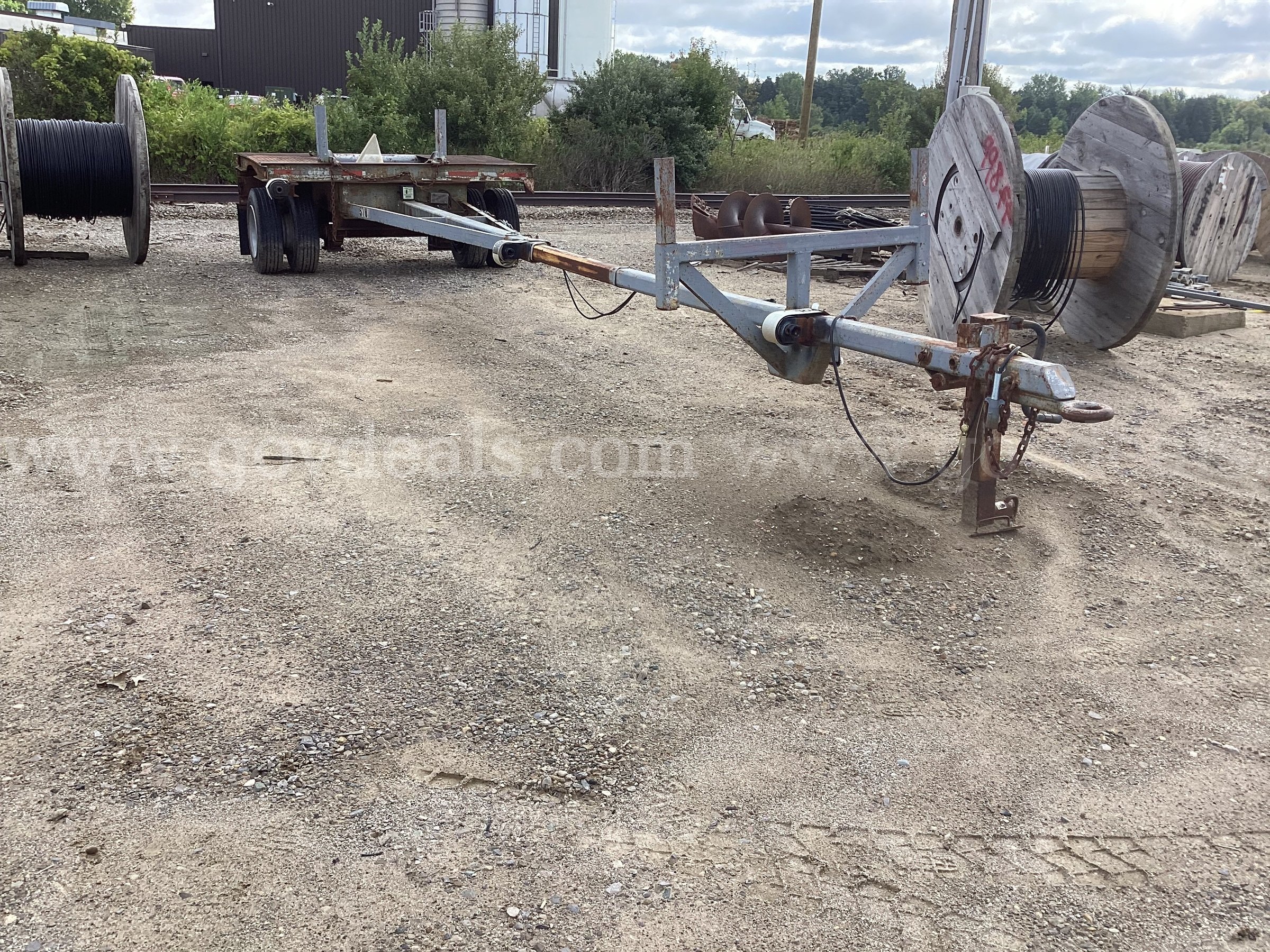 1987 pole trailer CMP 15000 Government Surplus Auction - Photo #2