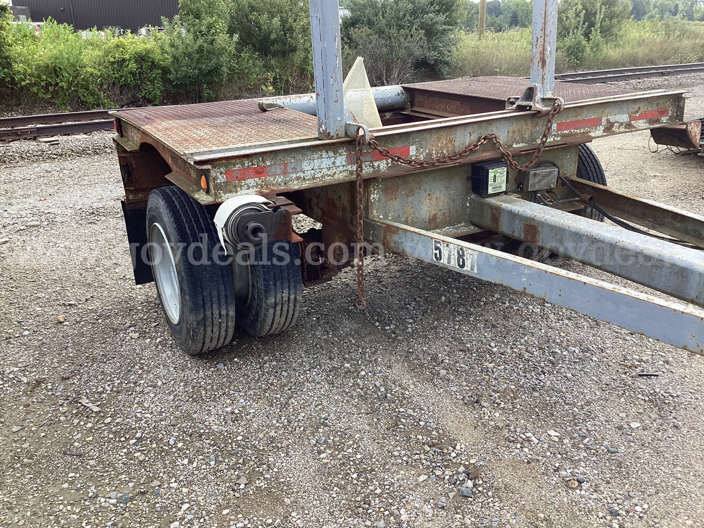 1987 pole trailer CMP 15000 Government Surplus Auction - Photo #3