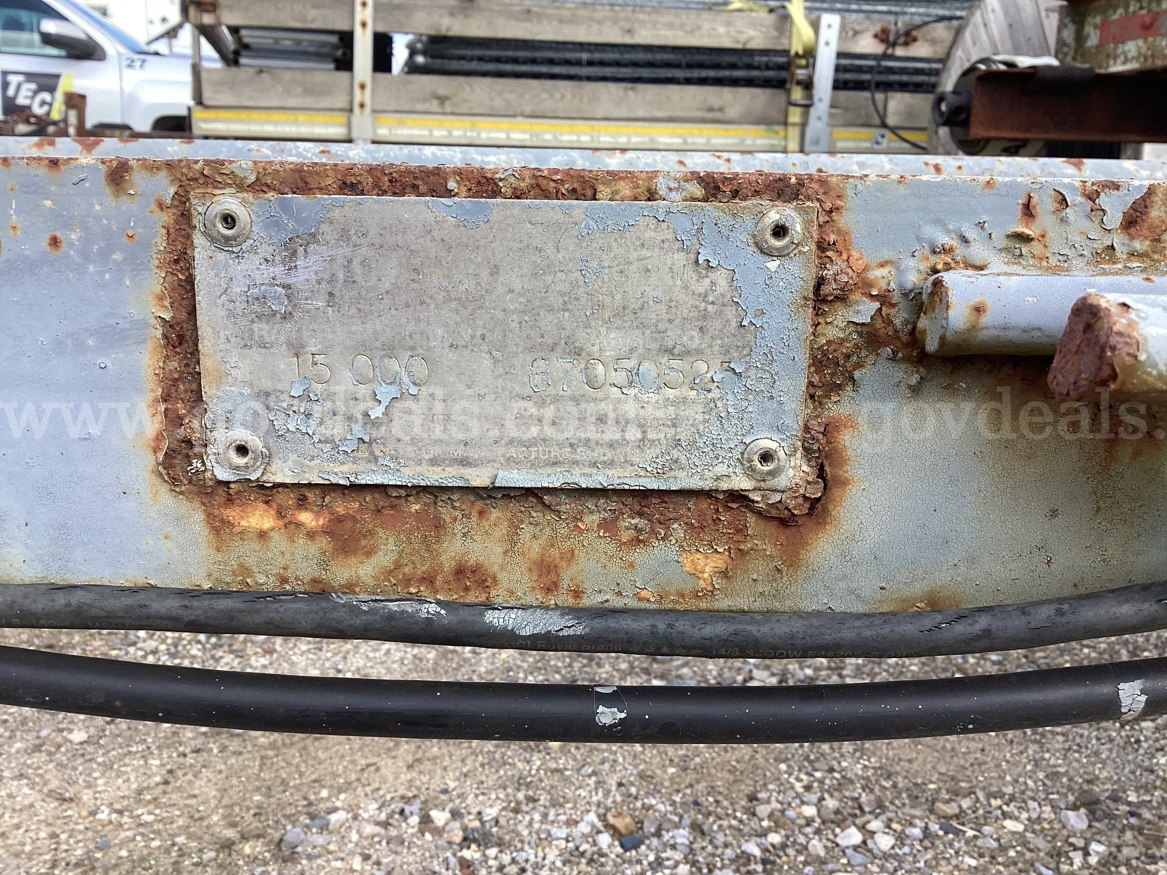 1987 pole trailer CMP 15000 Government Surplus Auction - Photo #4