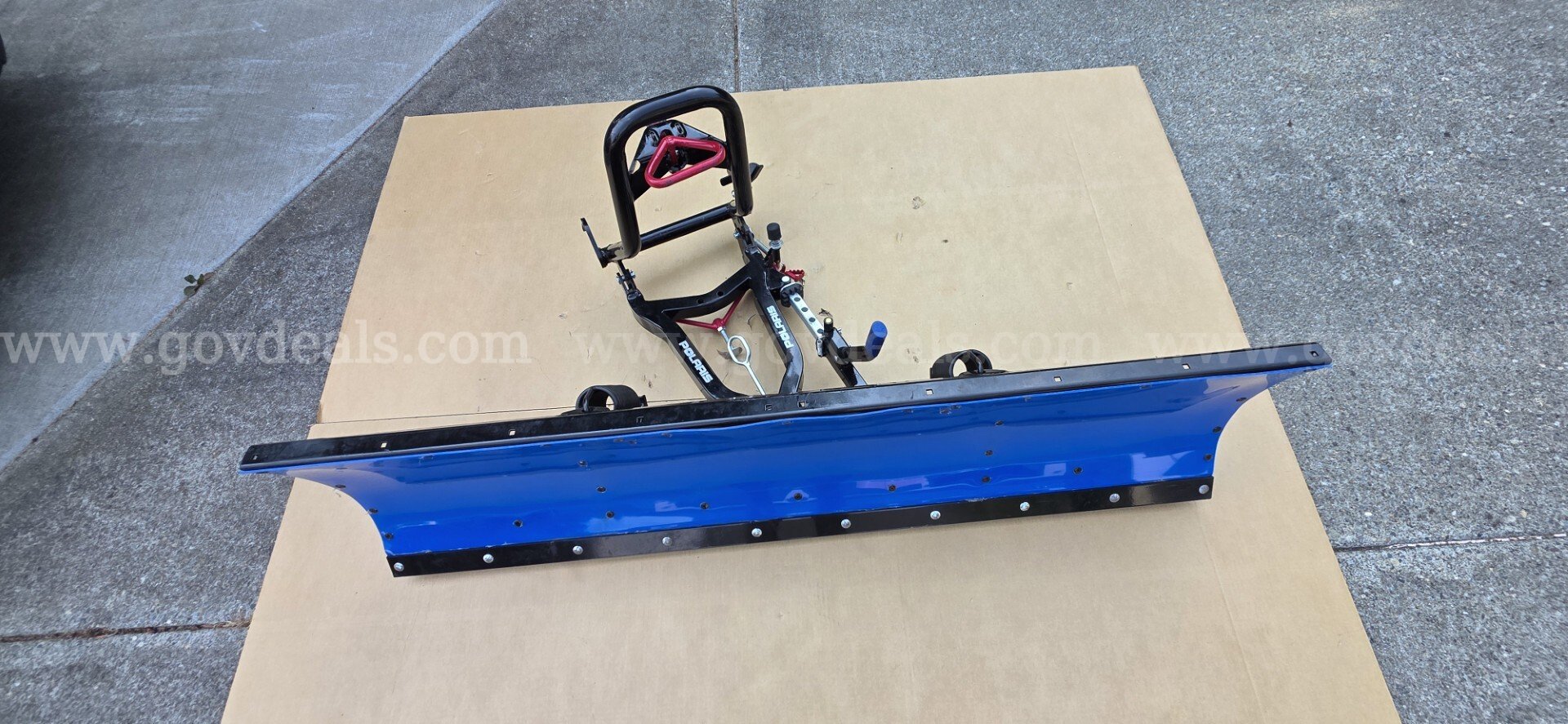 LOW RESERVE! BRAND NEW Polaris Glacier Pro UTV 66" Snowplow System w/Mount Frame & Hardware