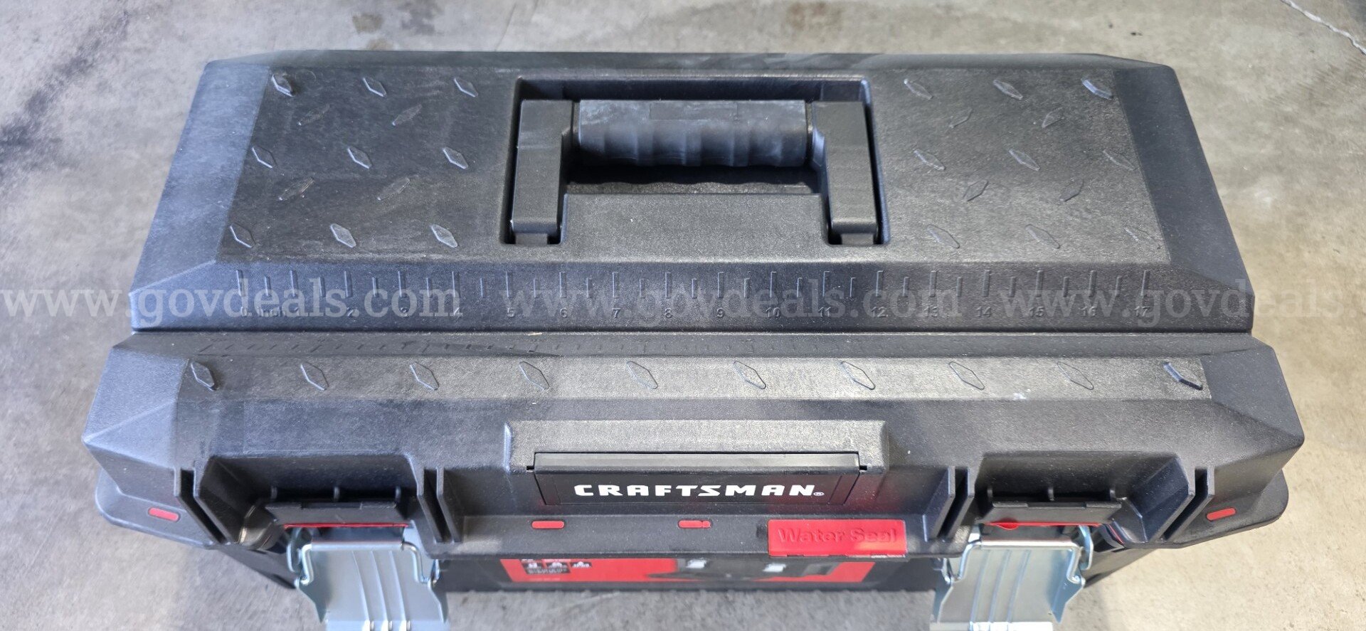 LOW RESERVE! BRAND NEW Carlyle (by NAPA) & Craftsman Toolboxes and tool organizers Bulk Pallet Lot Craftsman/Carlyle/NAPA CMST23001, CMXAFLG32161, TBORG 16, TBHD 16, TBBP Government Surplus Auction - Photo #3