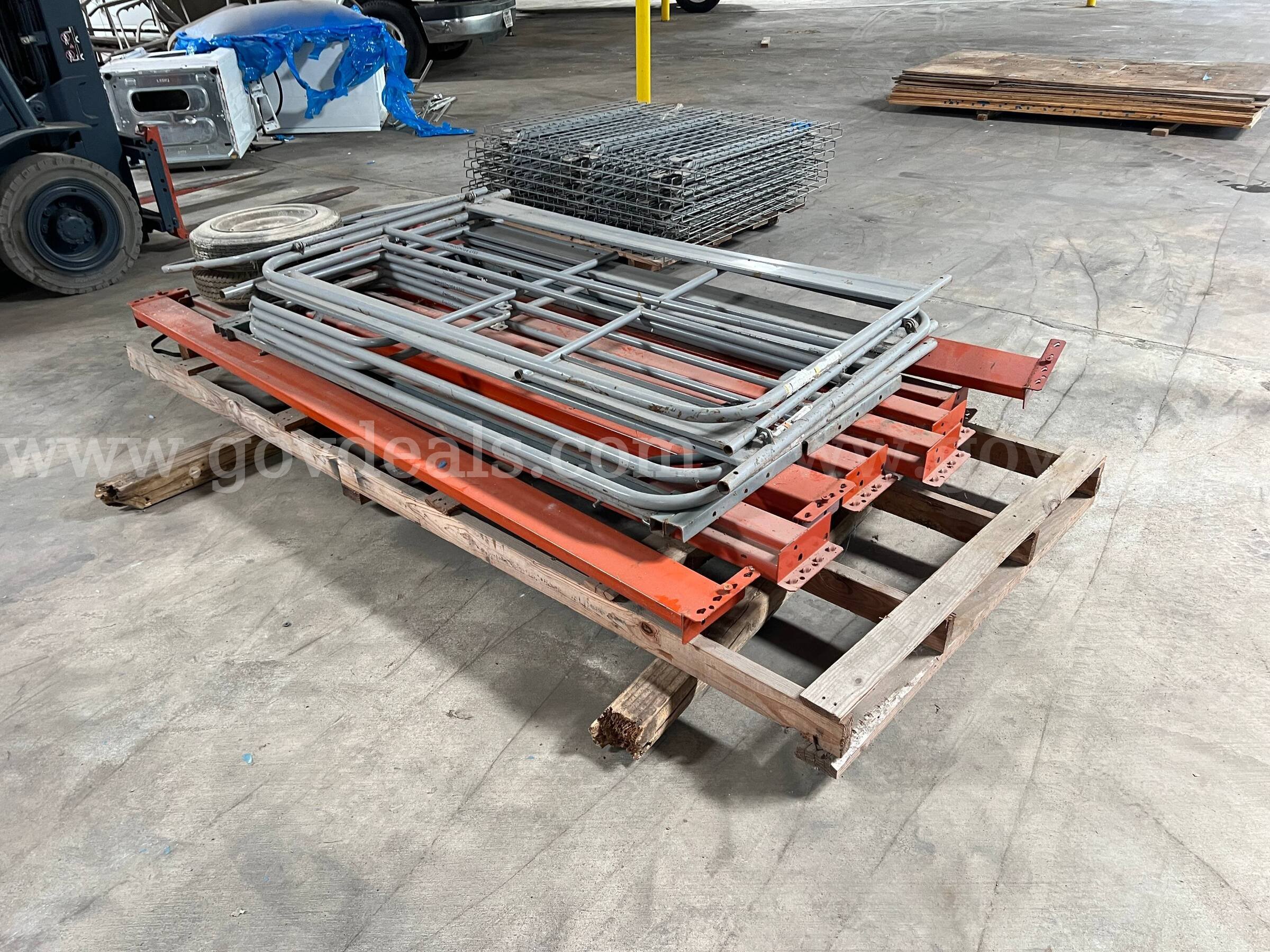 Scaffolding and Warehouse shelving   Government Surplus Auction - Primary Photo