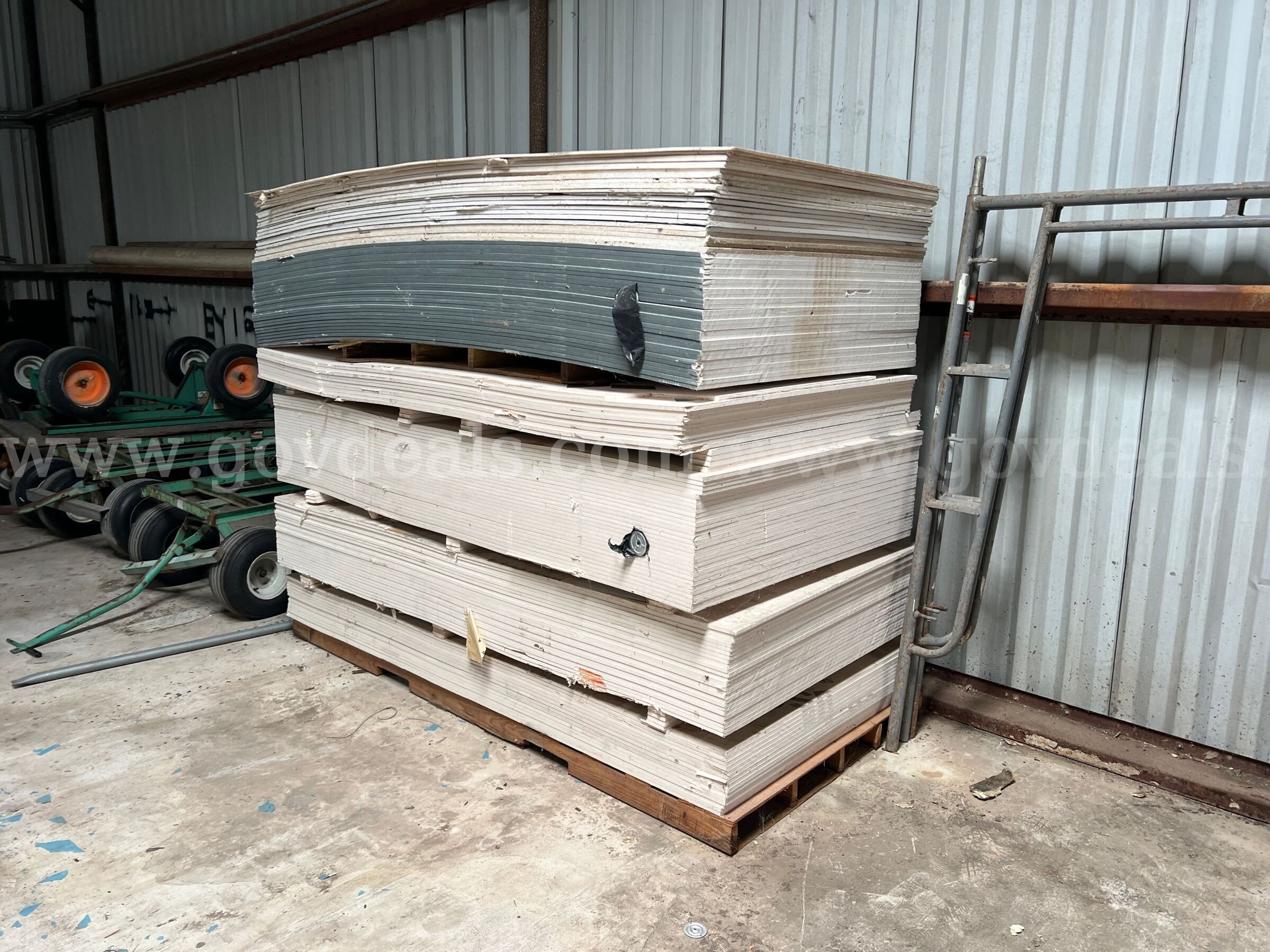 1/2" Drywall   Government Surplus Auction - Primary Photo