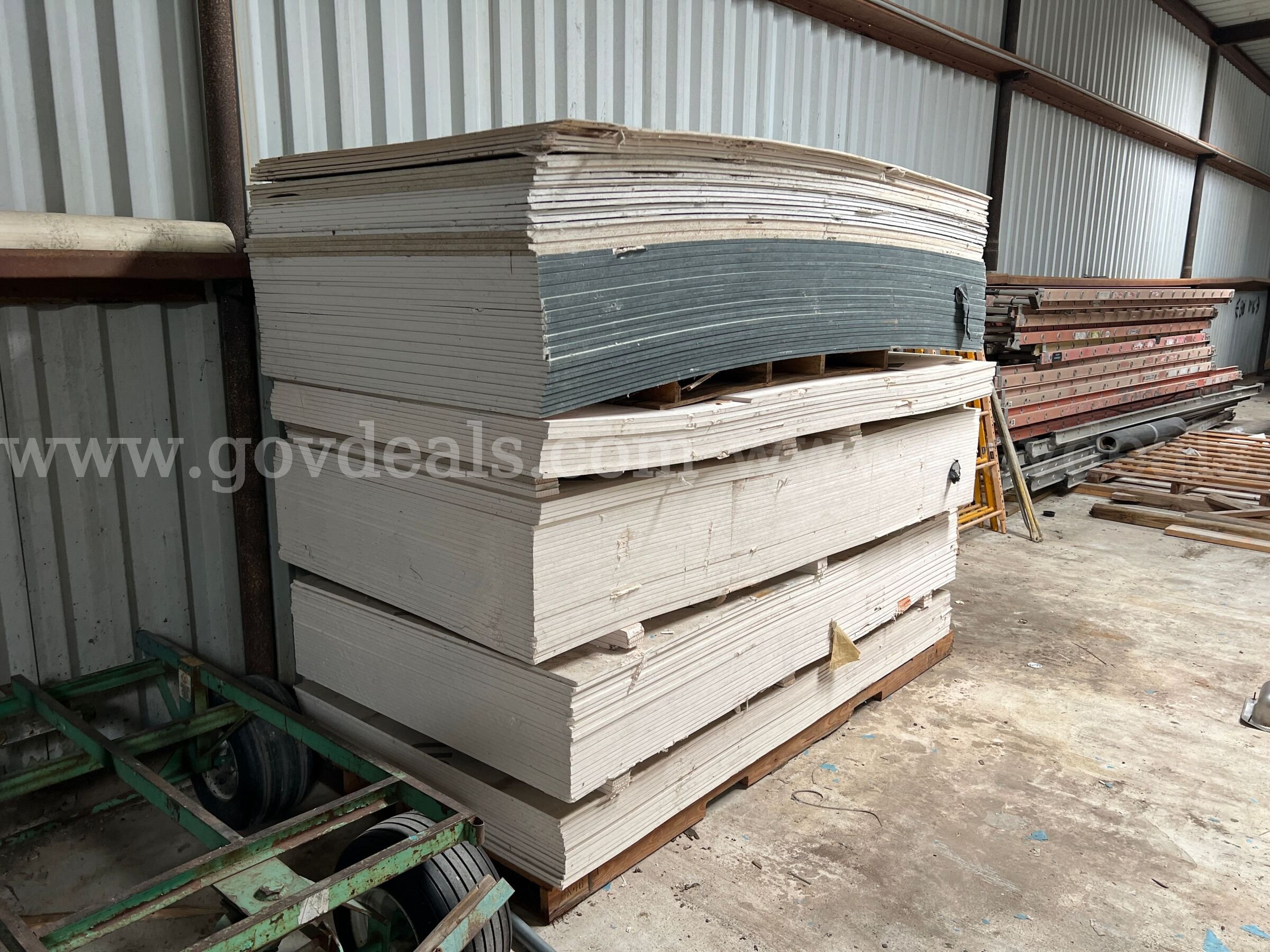 1/2" Drywall   Government Surplus Auction - Photo #3