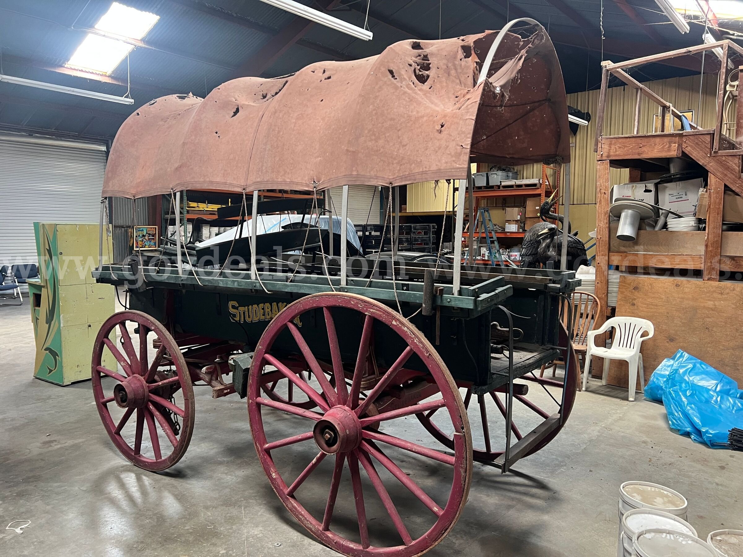Studebaker Wagon   Government Surplus Auction - Photo #6
