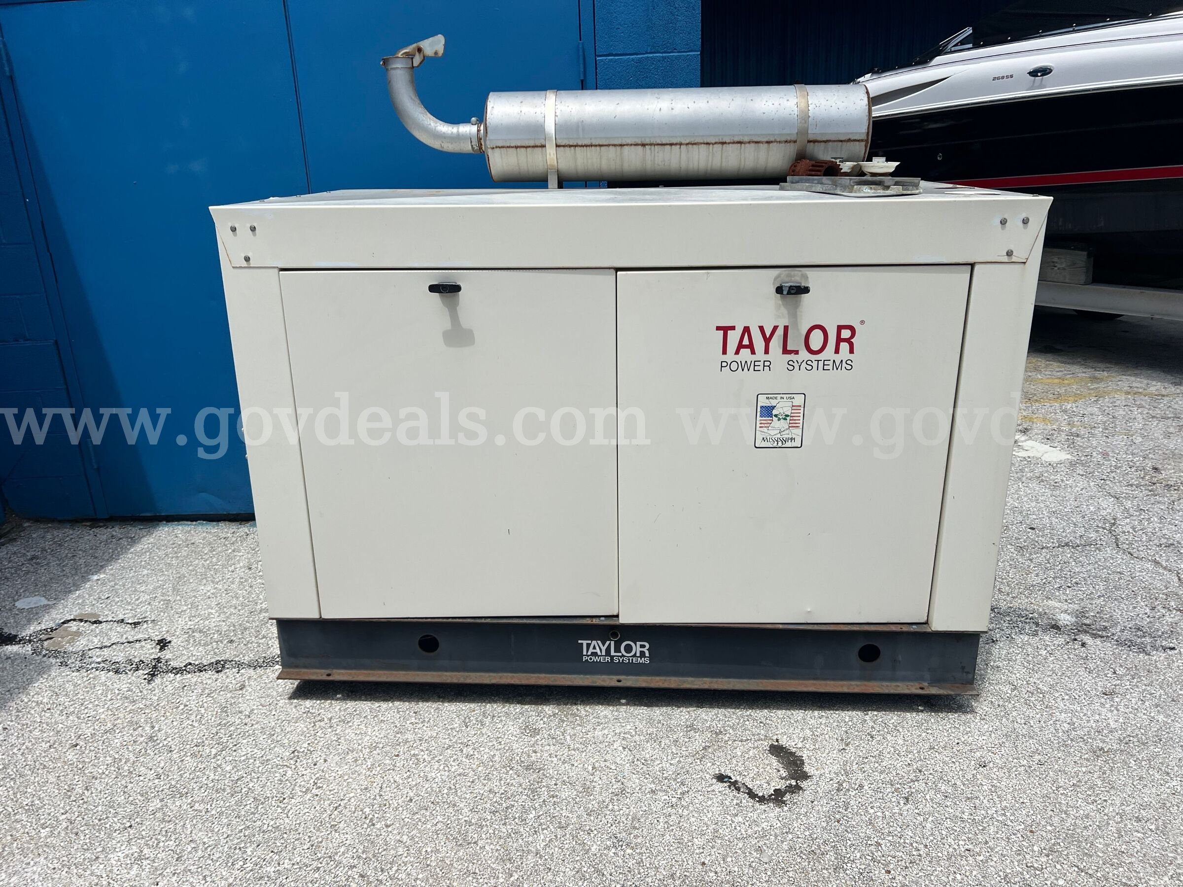 Taylor Power Systems GS 45 42KW Generator Taylor Power Systems GS45 Government Surplus Auction - Photo #2